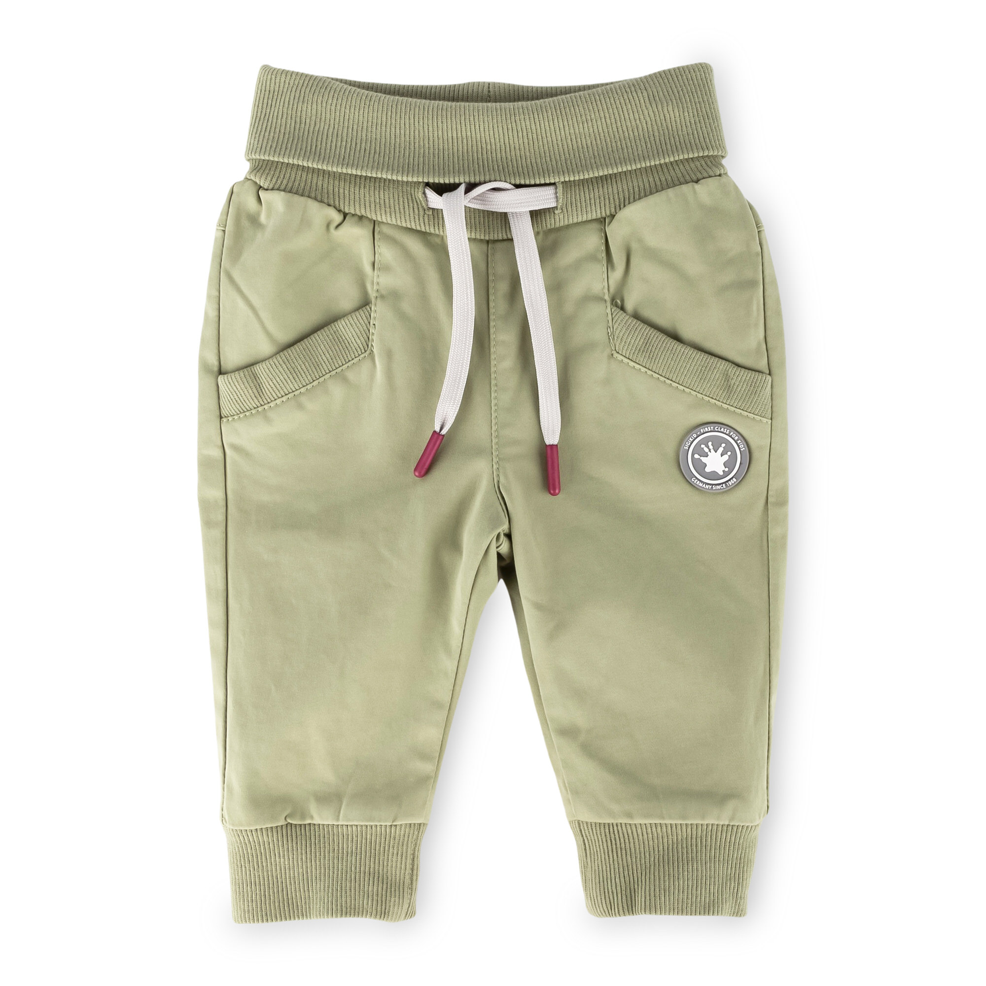 Baby Gabardine Hose, grün Baby Gabardine Hose, grün