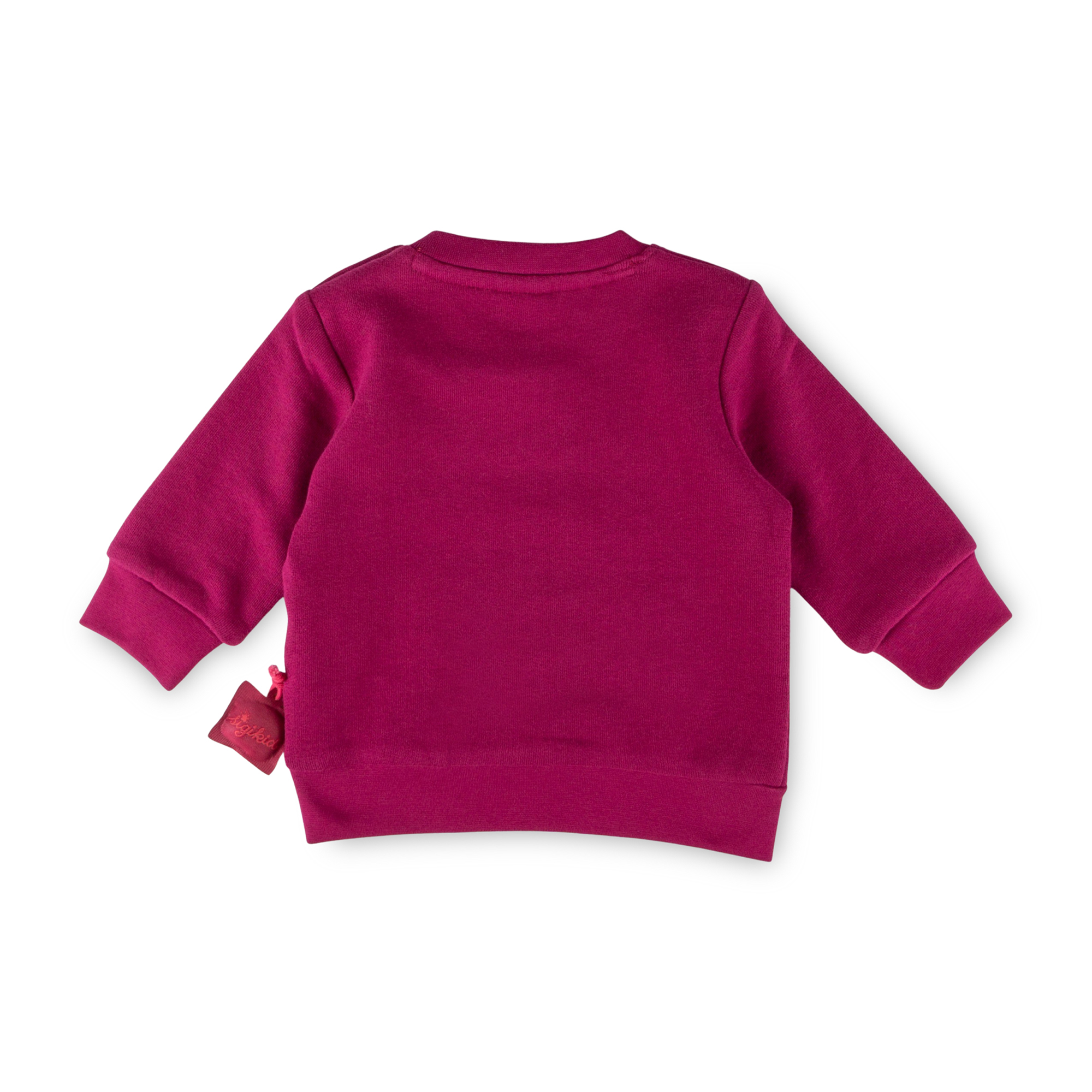 Baby Sweatshirt Bärchen Fancy Forest, dunkelpink
