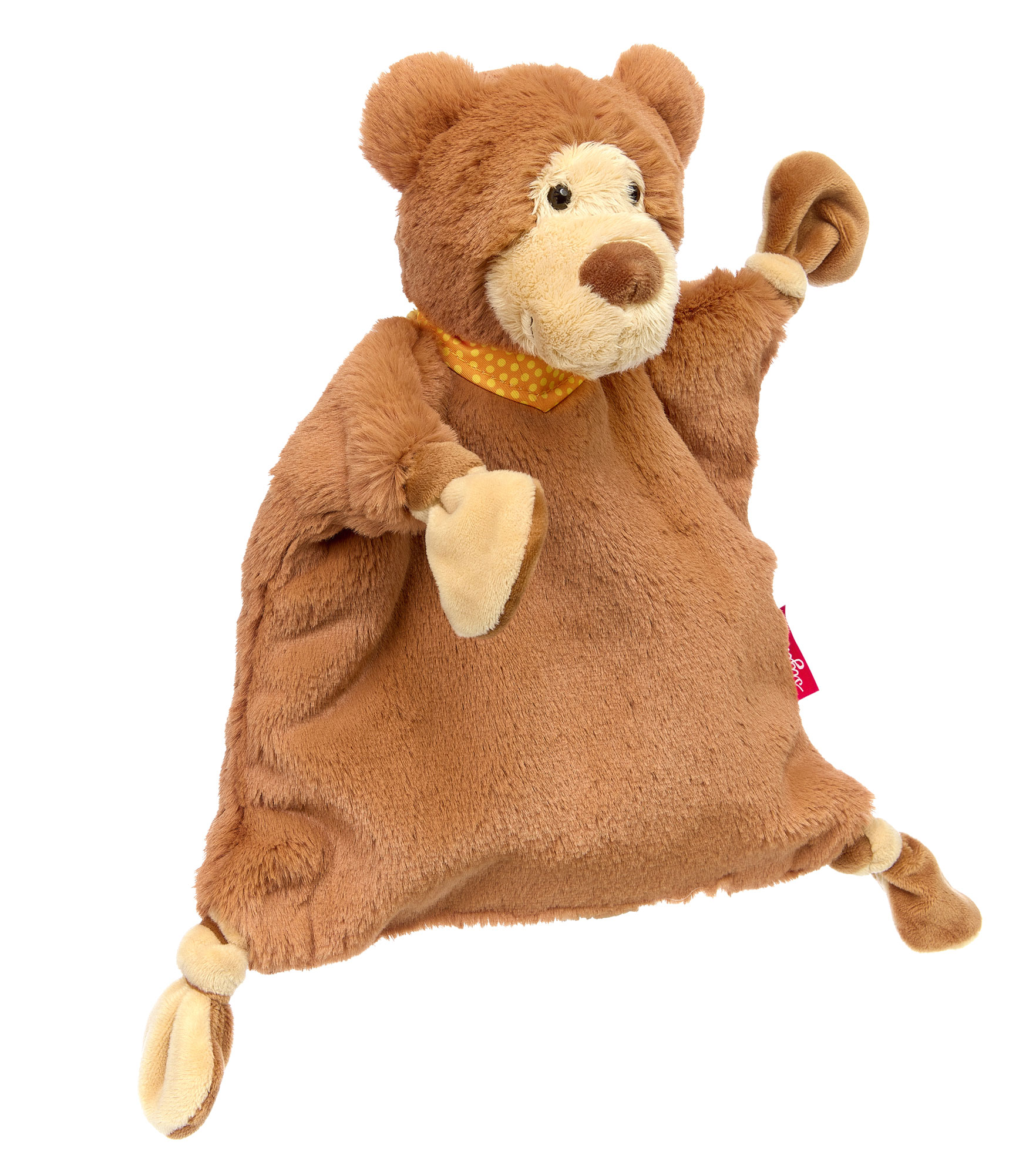 Baby Kuschel-Schnuffeltuch Bär