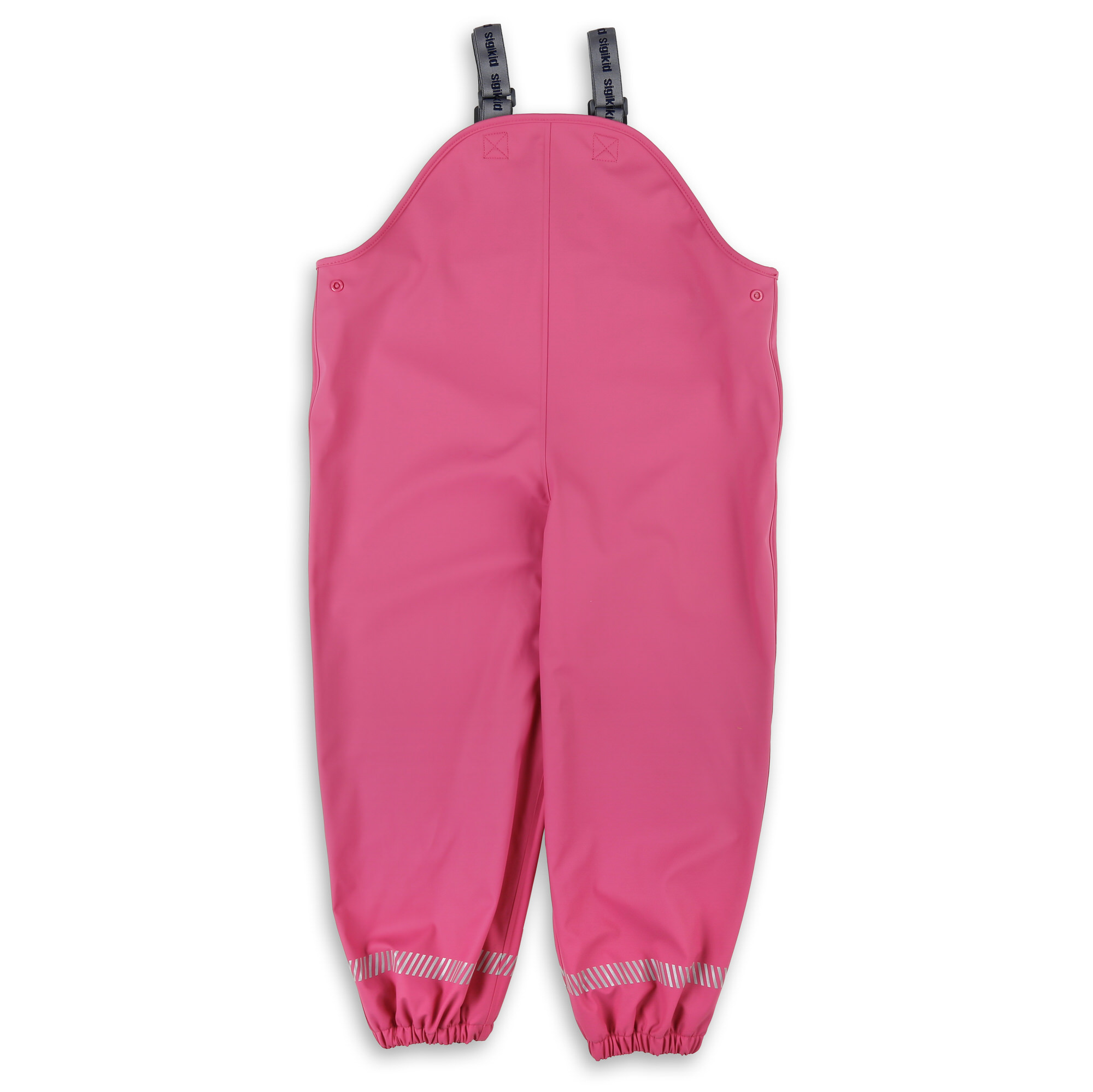 Pinkfarbene Regenhose