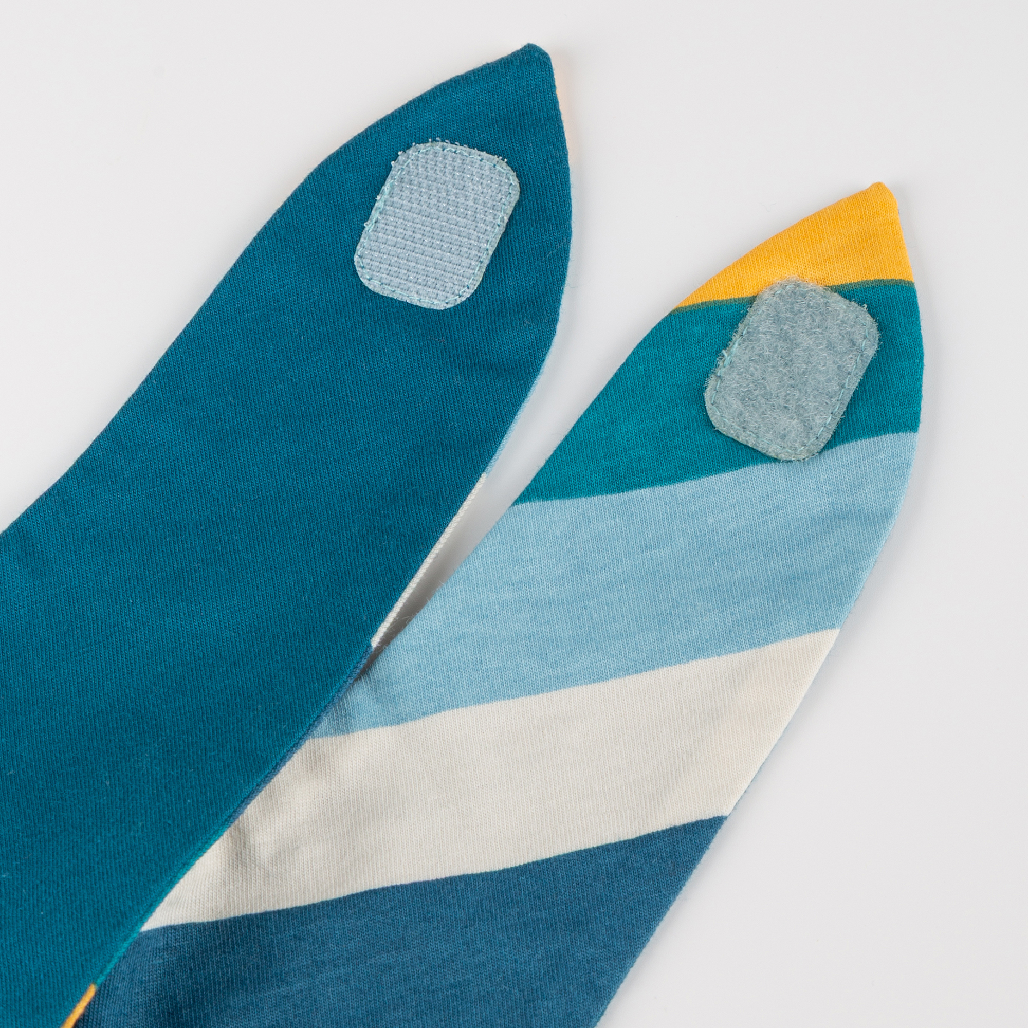 Reversible baby bandana bib, Tractor & Co