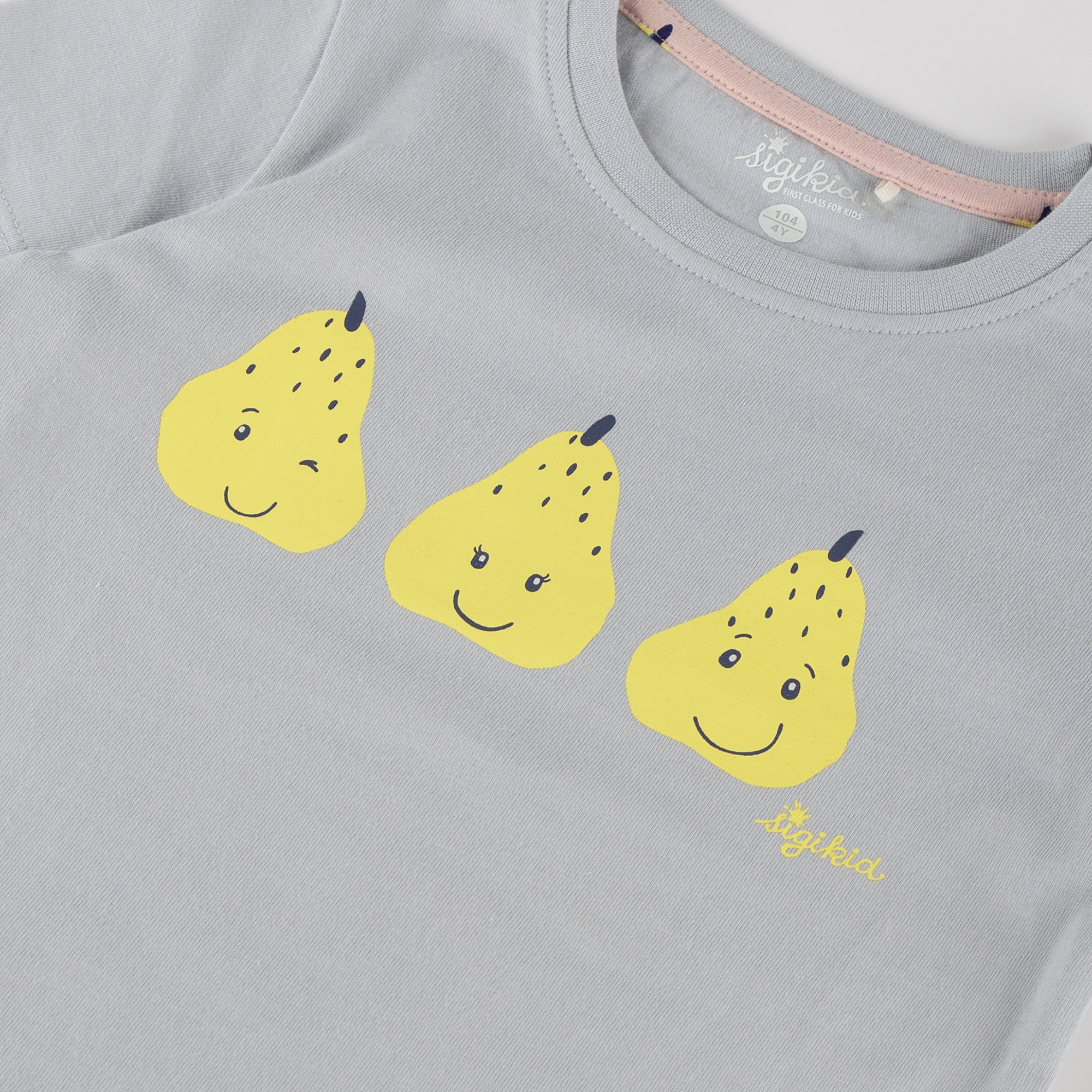 Children's shorty pyjamas fruit, pastel blue/pink Children's shorty pyjamas fruit, pastel blue/pink