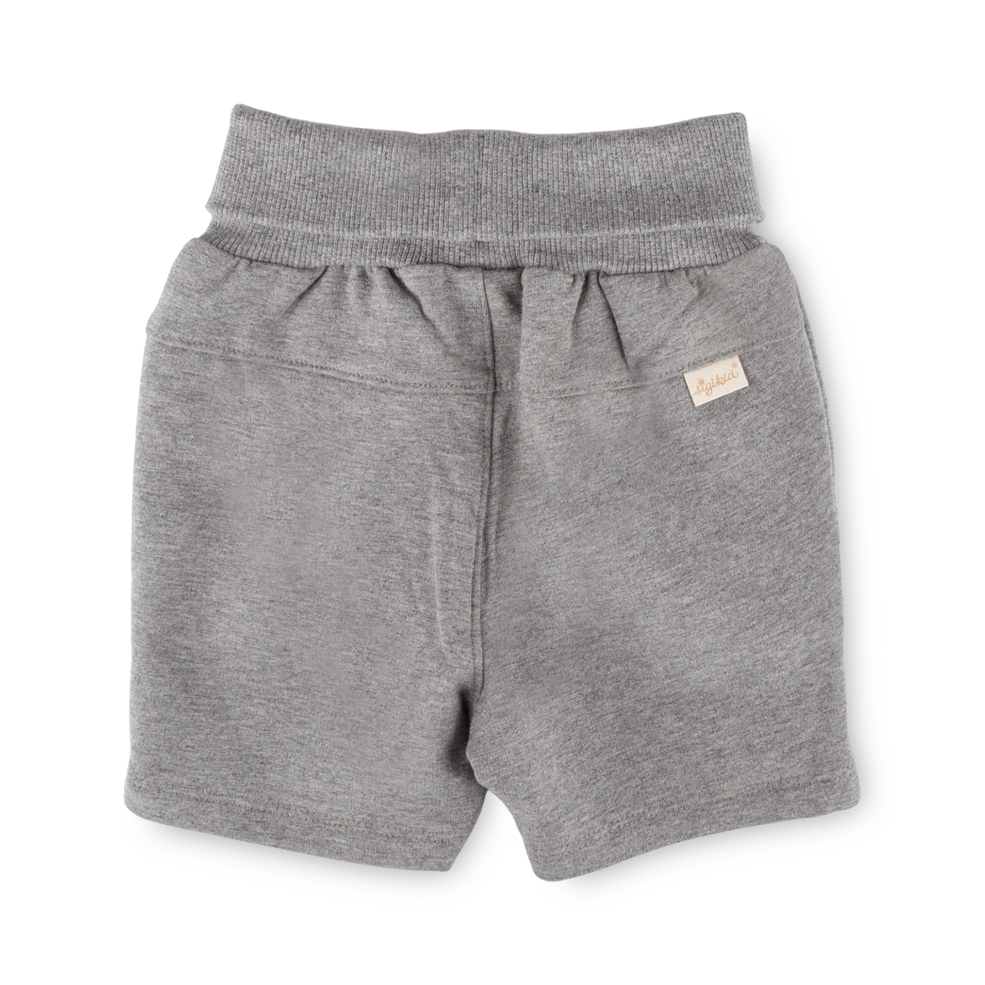 Baby Sweatshorts Fahrzeuge, grau