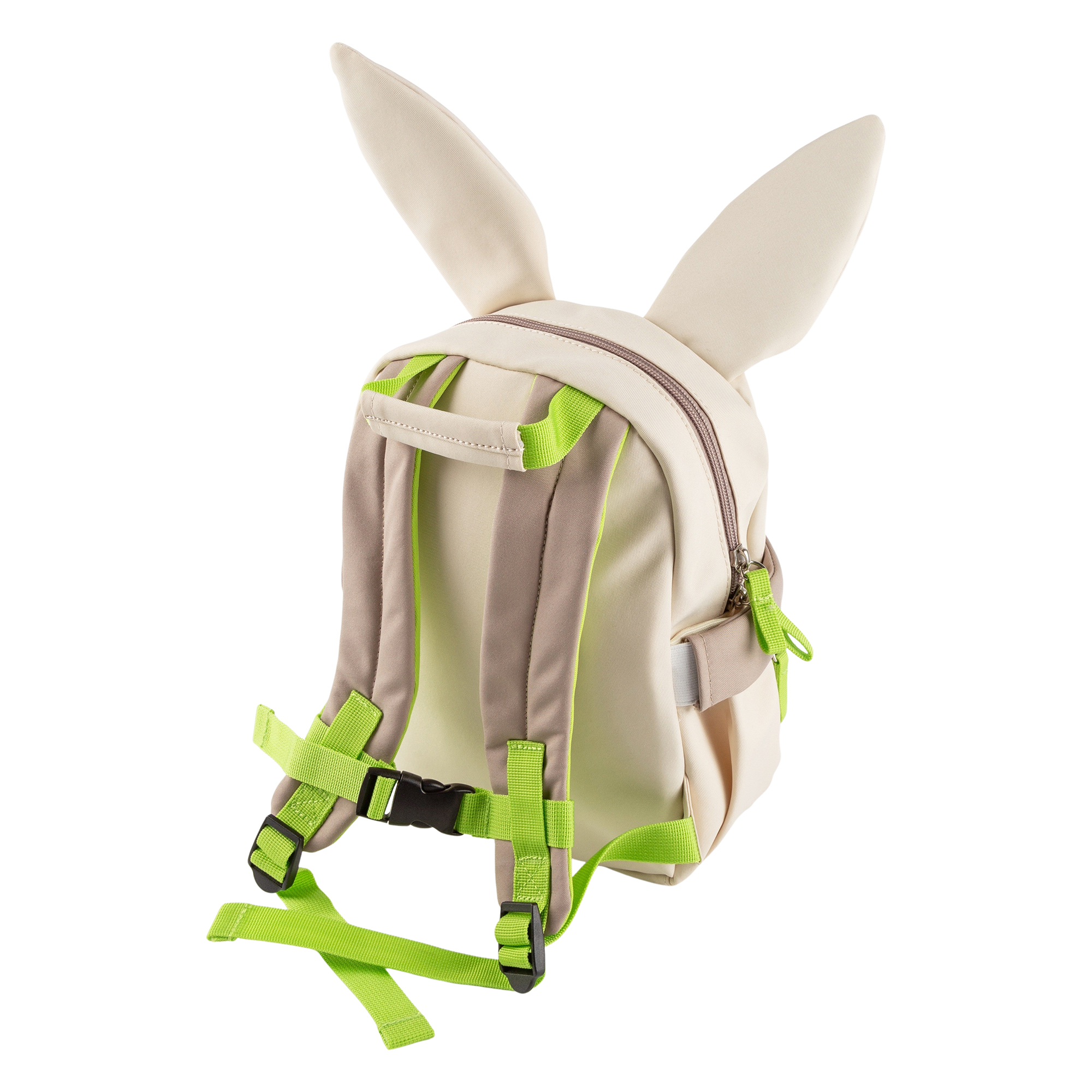 Kinder Pfötchen Rucksack Hase, grün