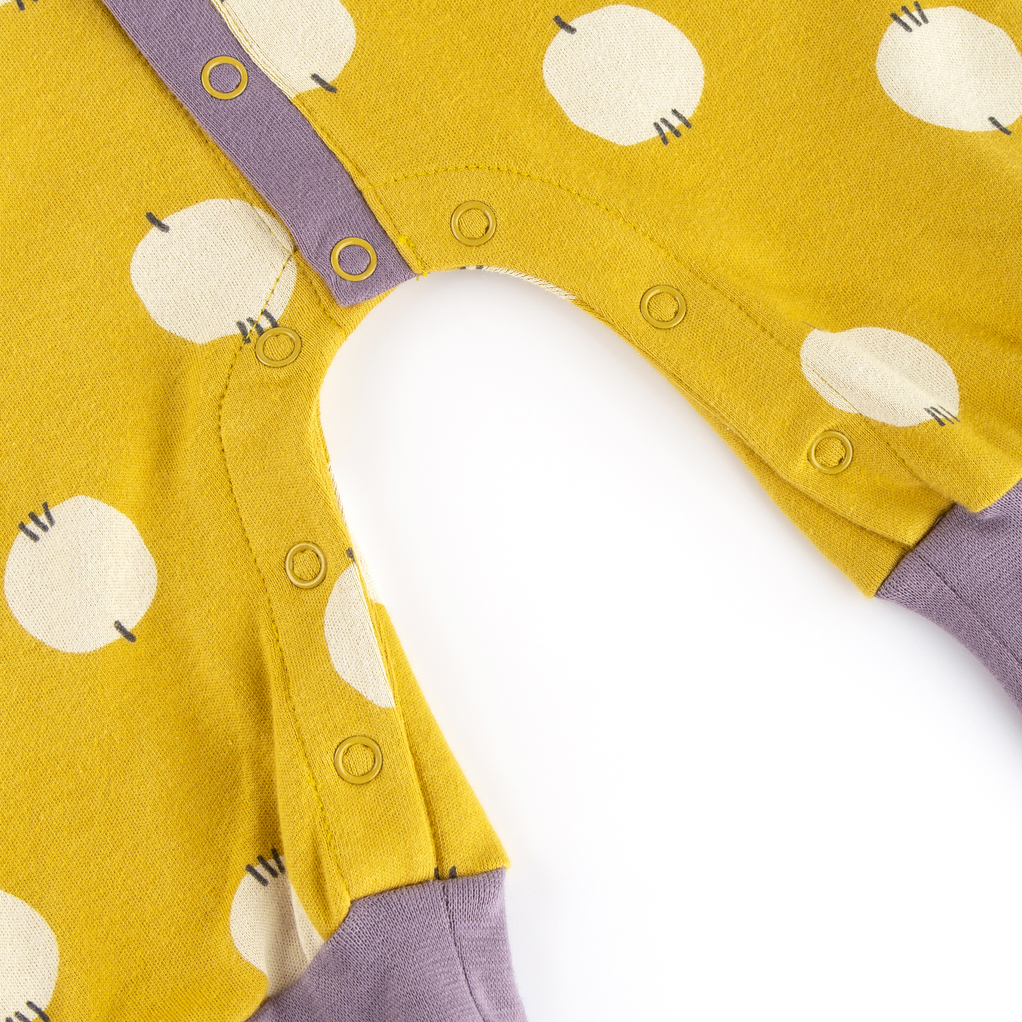 Pünktchen Baby Schlaf Overall, gelb Pünktchen Baby Schlaf Overall, gelb