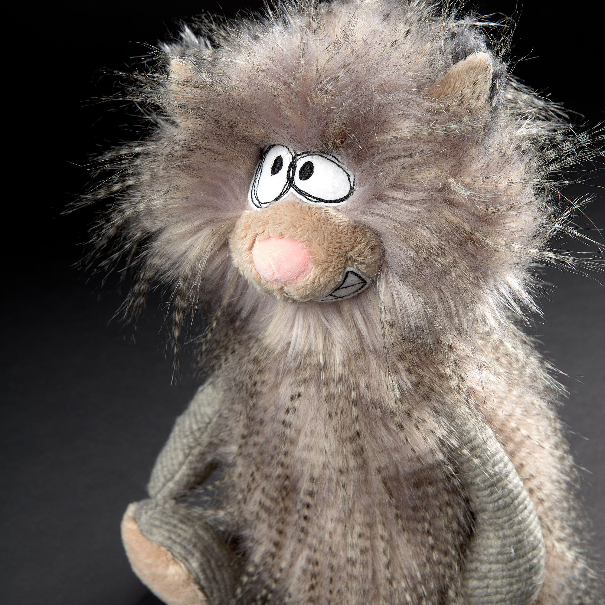 Kuscheltier Katze Kiez Monz grau, Beasts Town Kuscheltier Katze Kiez Monz grau, Beasts Town