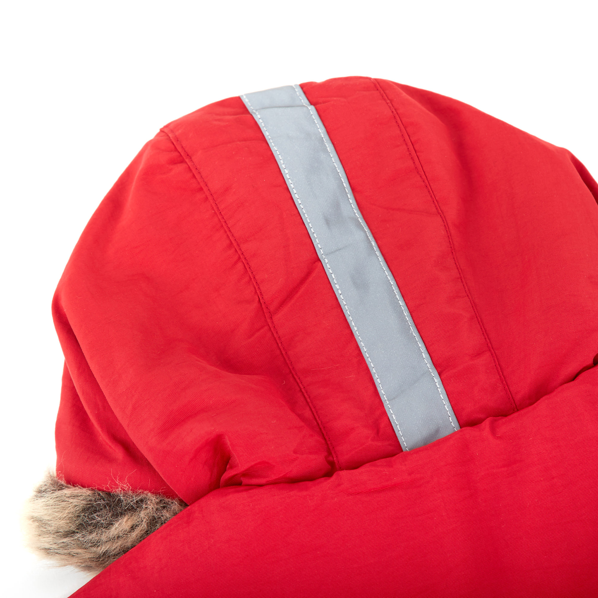 Wattierte Baby Winterjacke in Rot Wattierte Baby Winterjacke in Rot