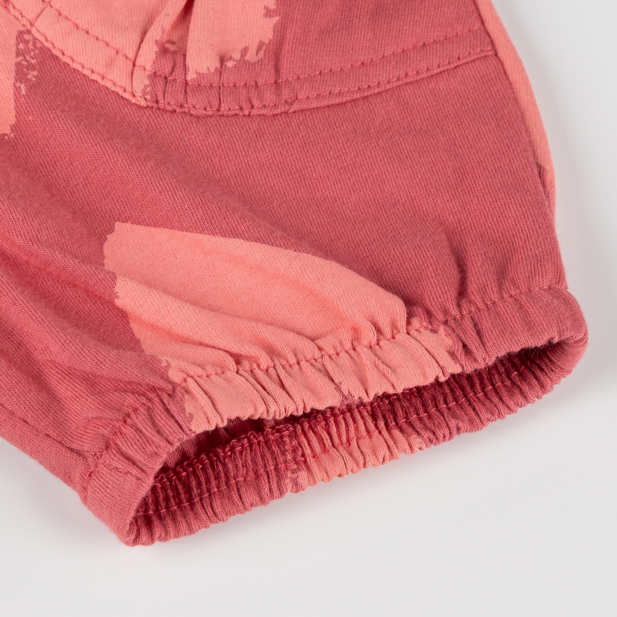 Baby Shorts mit Herzchen Print, rosarot