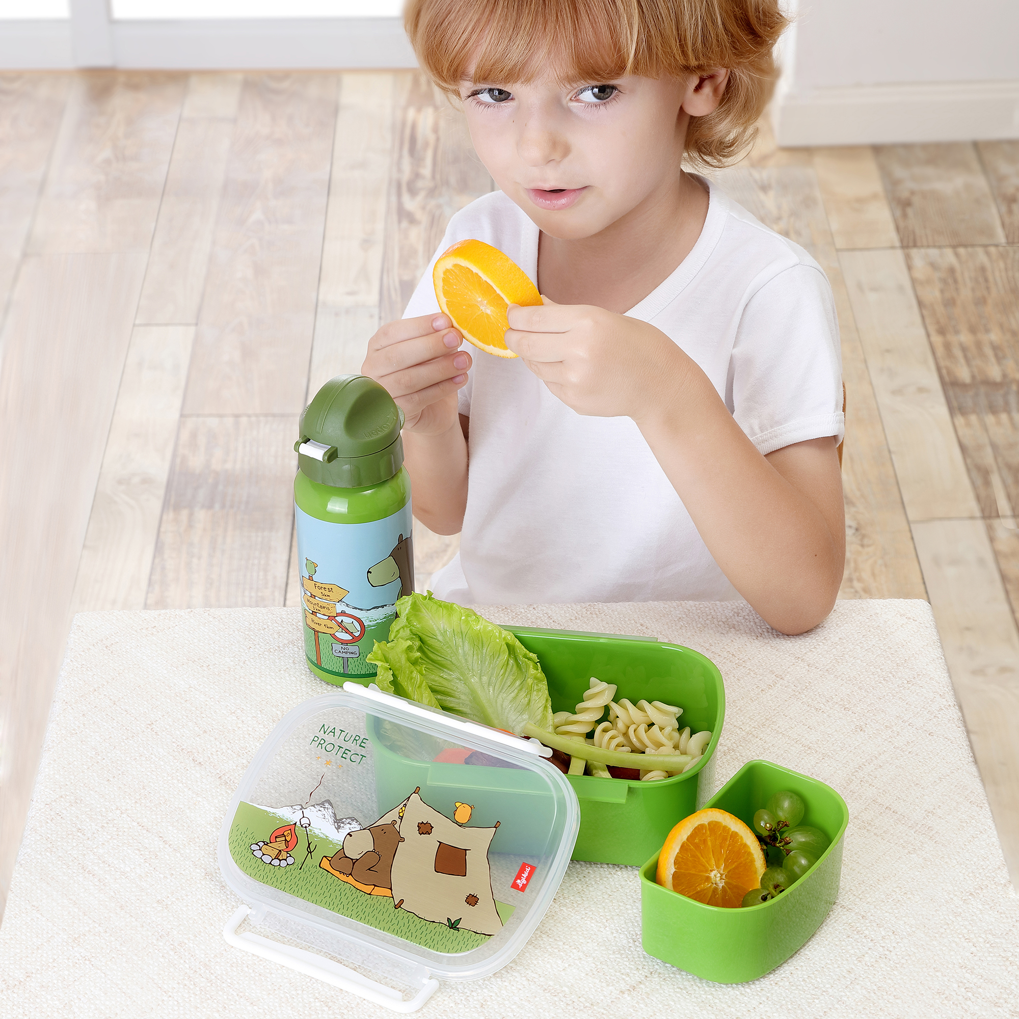 Lunch Box Forest Grizzly bear for children Lunch Box Forest Grizzly bear for children