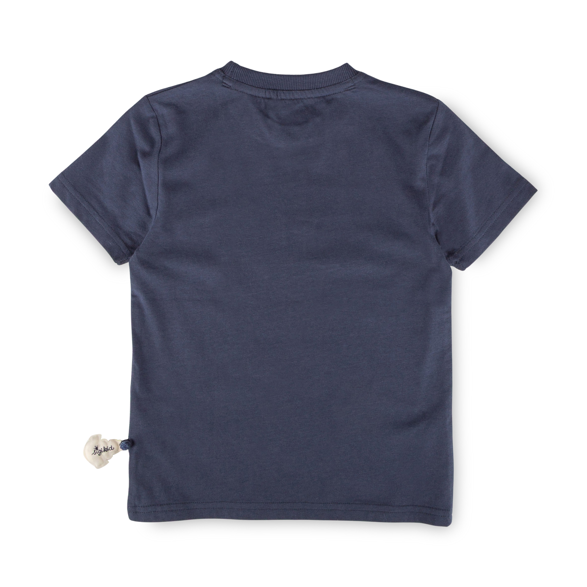 Blaues Kinder T-Shirt Segelschiff