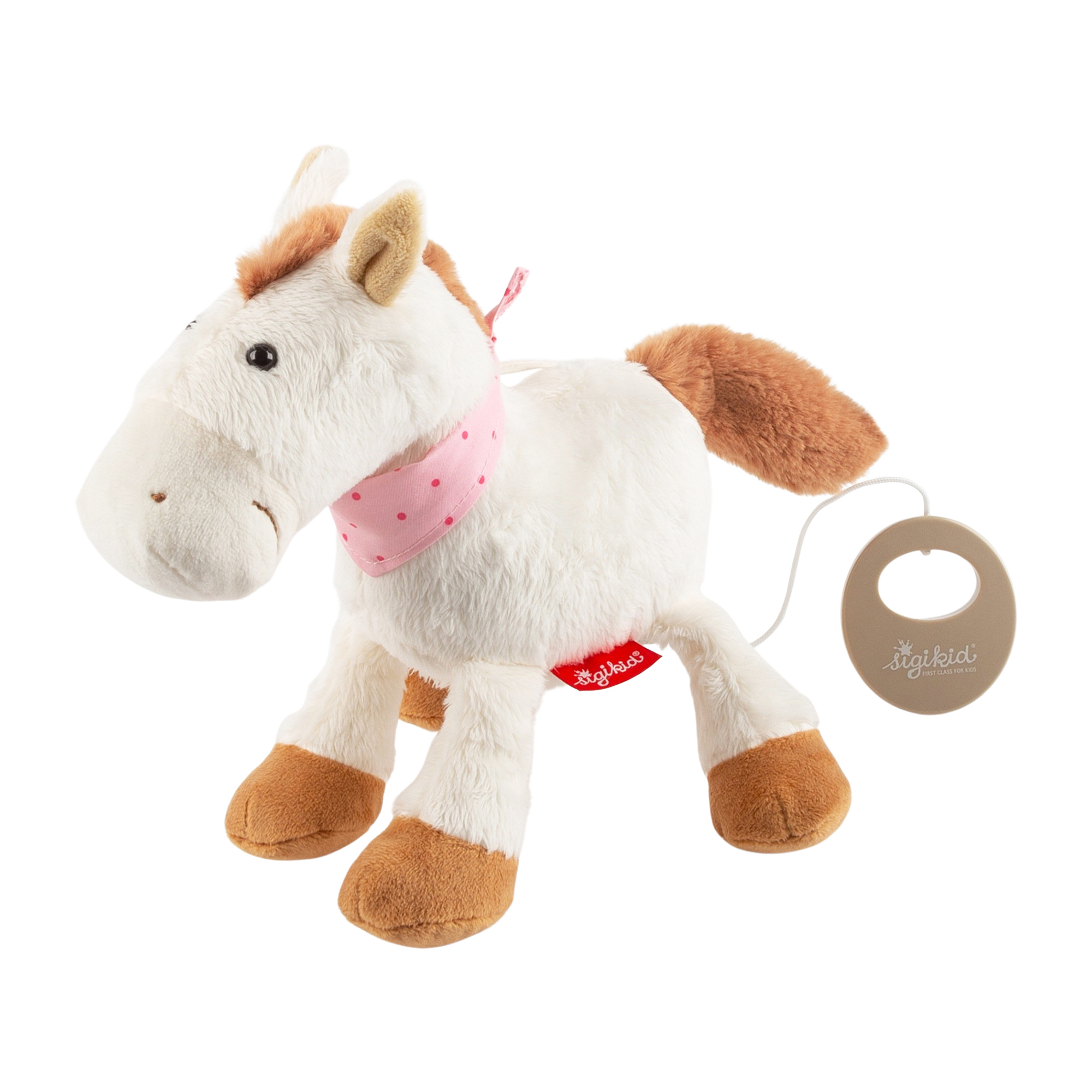 Baby Spieluhr weißes Pony, Drei Haselnüsse für Aschenbrödel Baby Spieluhr weißes Pony, Drei Haselnüsse für Aschenbrödel