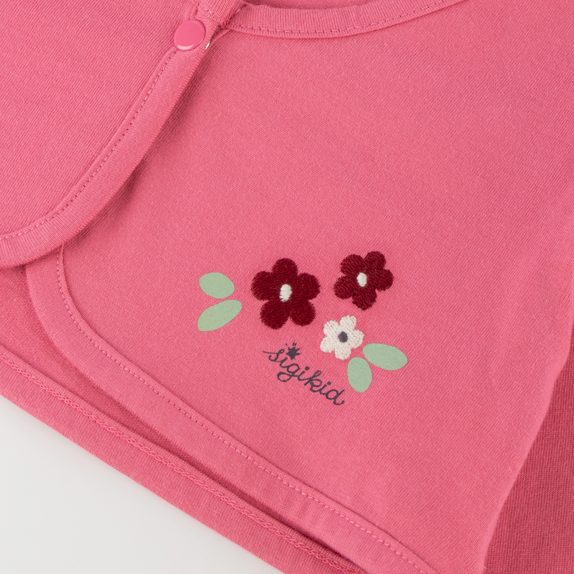 Kinder Langarm Bolero Jacke, rosa mit Blümchen, Funny Dog Kinder Langarm Bolero Jacke, rosa mit Blümchen, Funny Dog