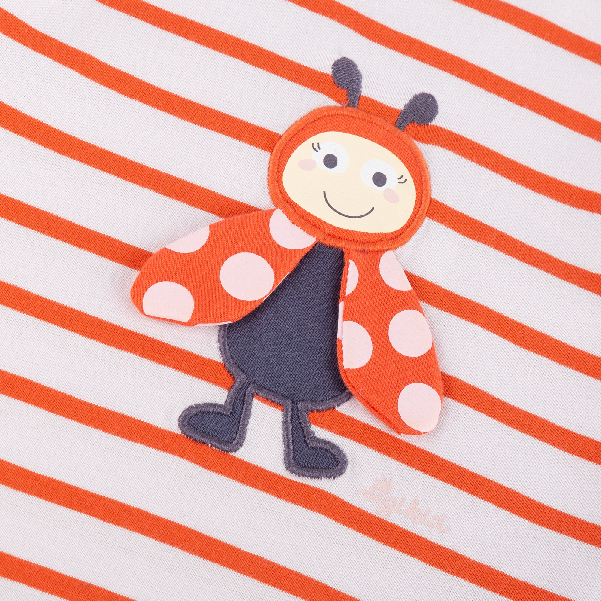 Striped children's long sleeve Tee ladybug Striped children's long sleeve Tee ladybug