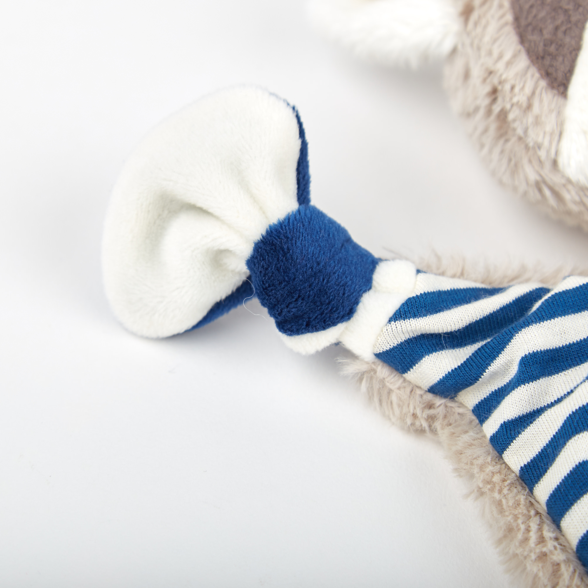 Schnuffeltuch Waschbär blau