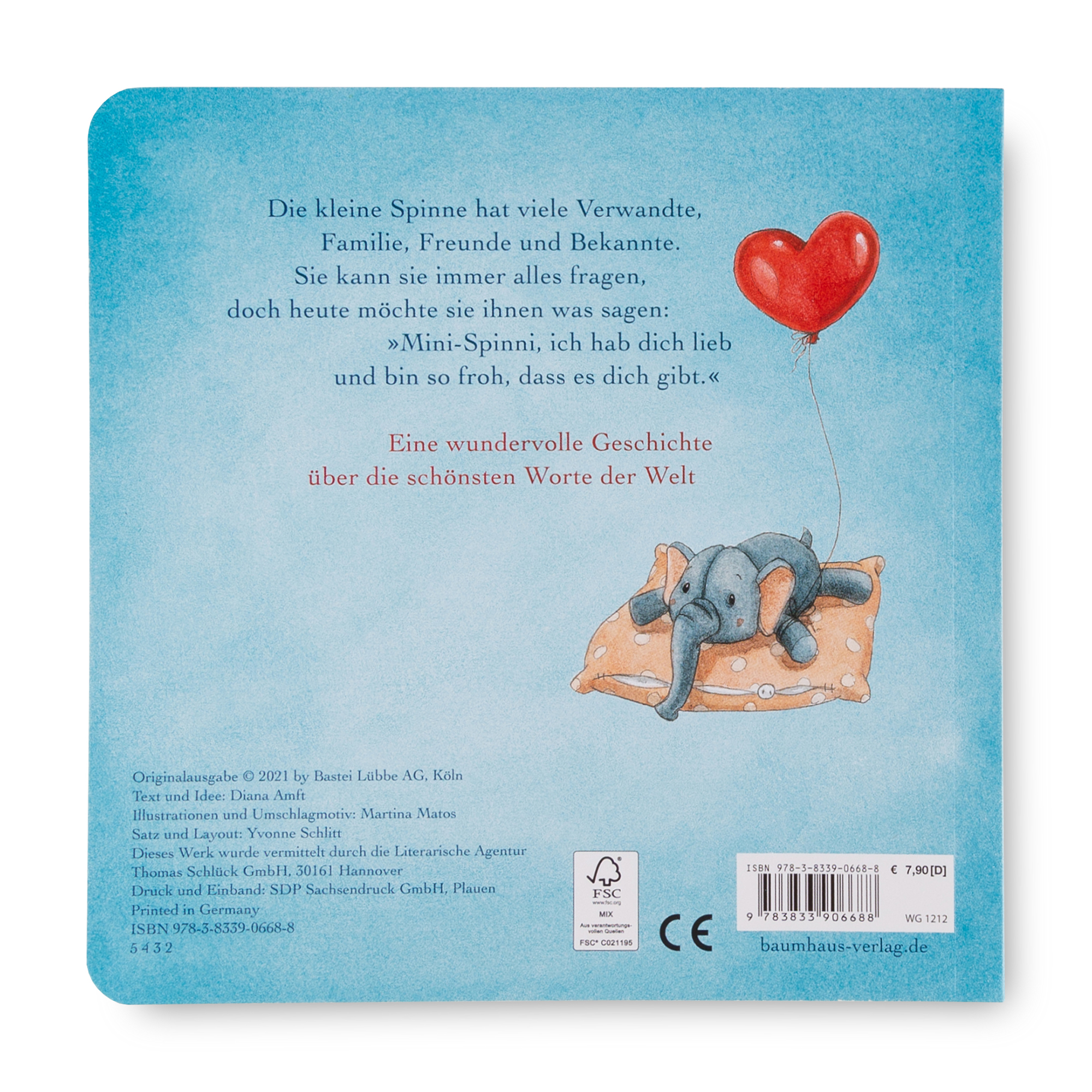 Kinderbuch Die kleine Spinne Widerlich hat dich lieb - Pappbilderbuch Kinderbuch Die kleine Spinne Widerlich hat dich lieb - Pappbilderbuch