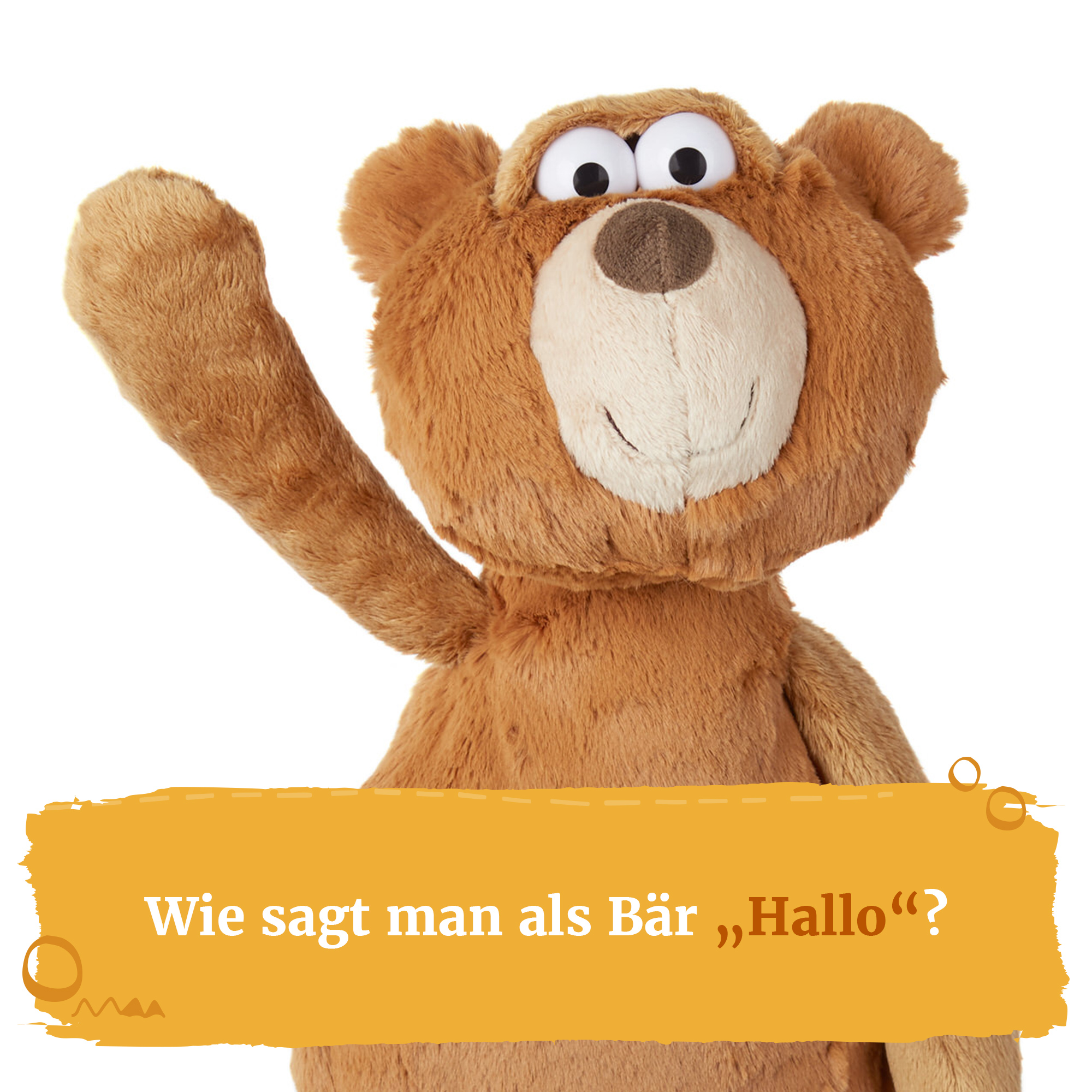 Sweety Kuscheltier Bär, Mimik-Tiere Sweety Kuscheltier Bär, Mimik-Tiere