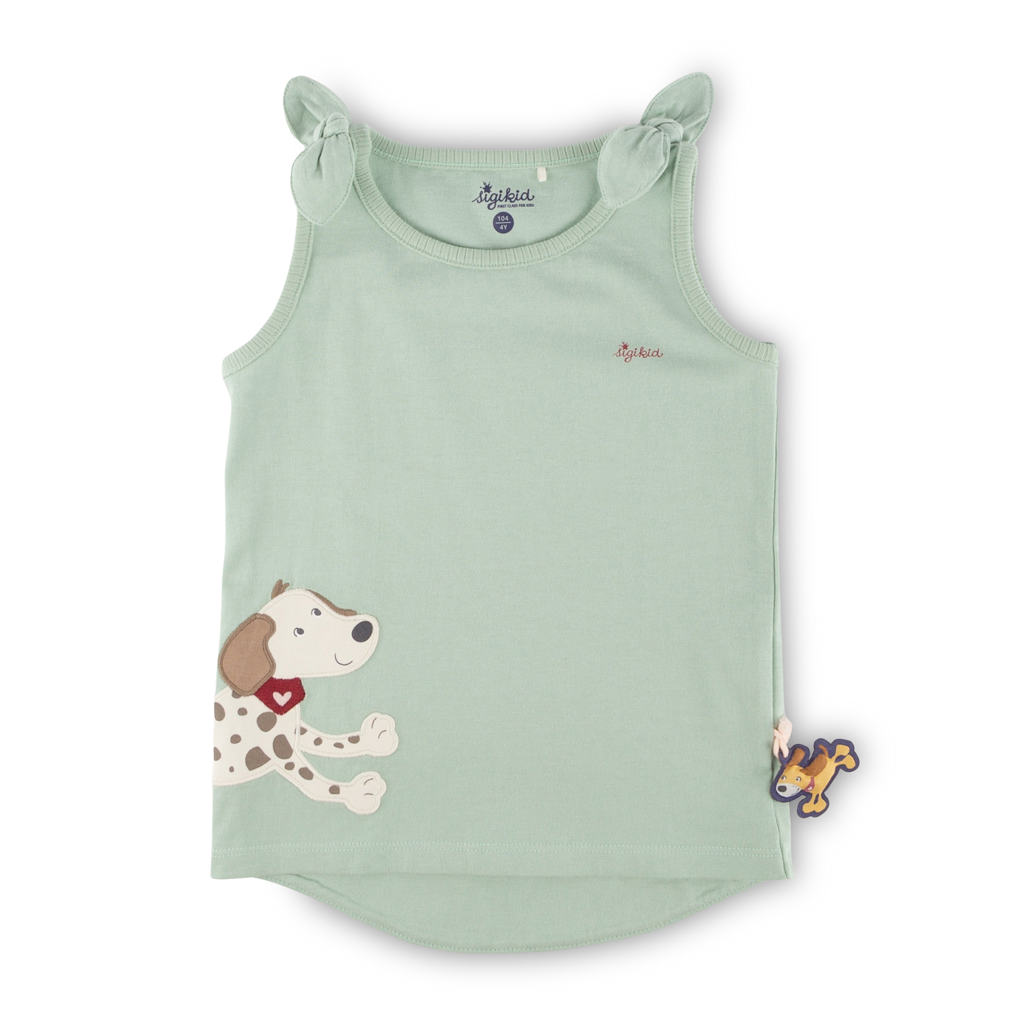 Kinder Top Hund Funny Dog, grün Kinder Top Hund Funny Dog, grün