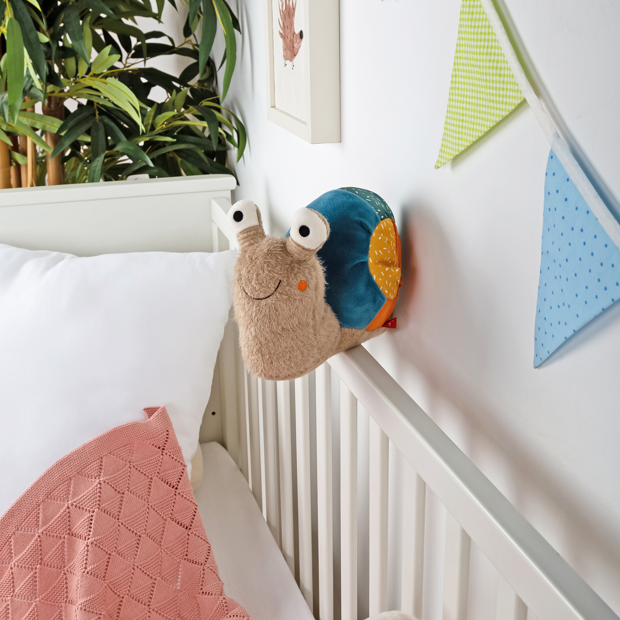 Kuscheltier Schnecke, Patchwork Sweety Kuscheltier Schnecke, Patchwork Sweety