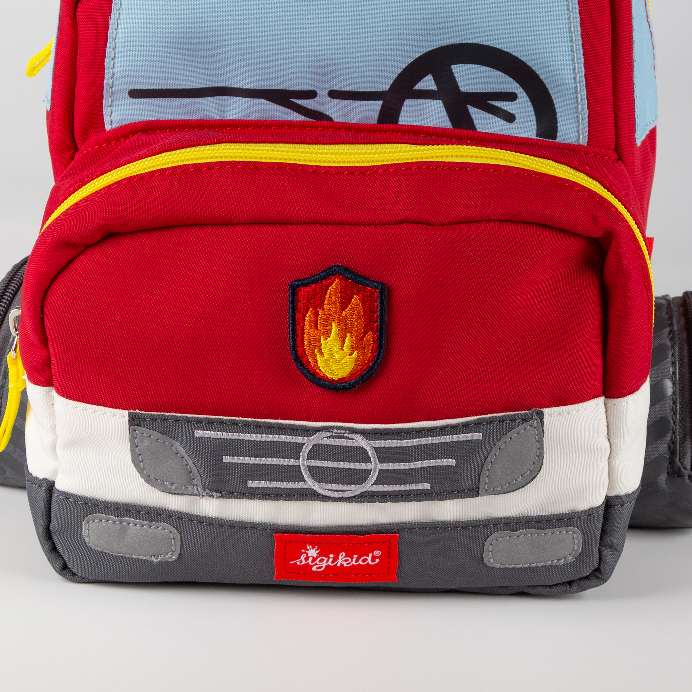 Kindergarden backpack fire truck