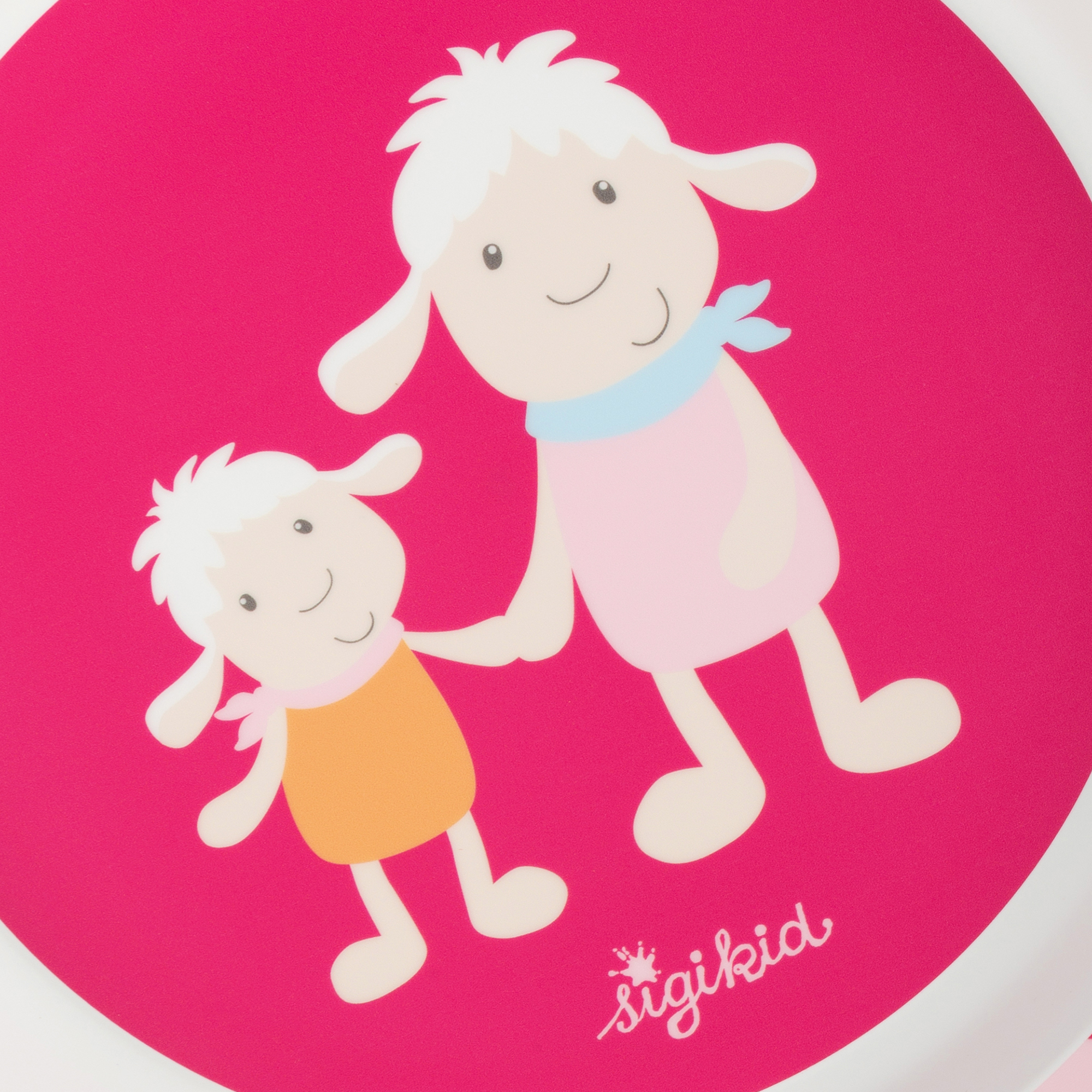 Kinder Teller Schaf Schnuggi, rPET Kinder Teller Schaf Schnuggi, rPET