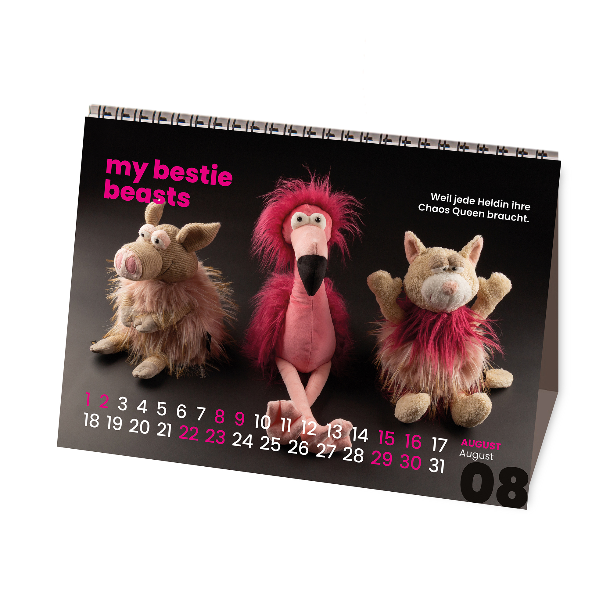 Beasts Tischkalender 2026