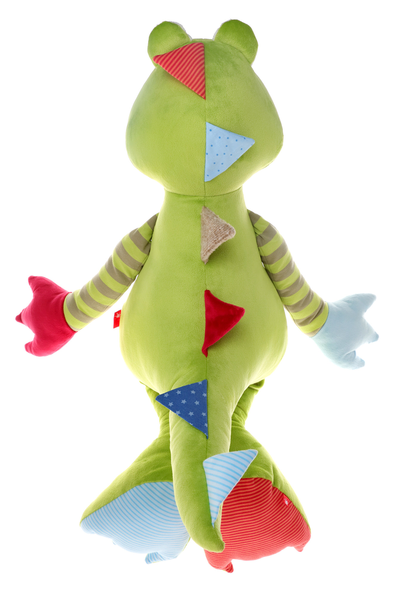 XXL Kuscheltier Drache im Patchworkstil