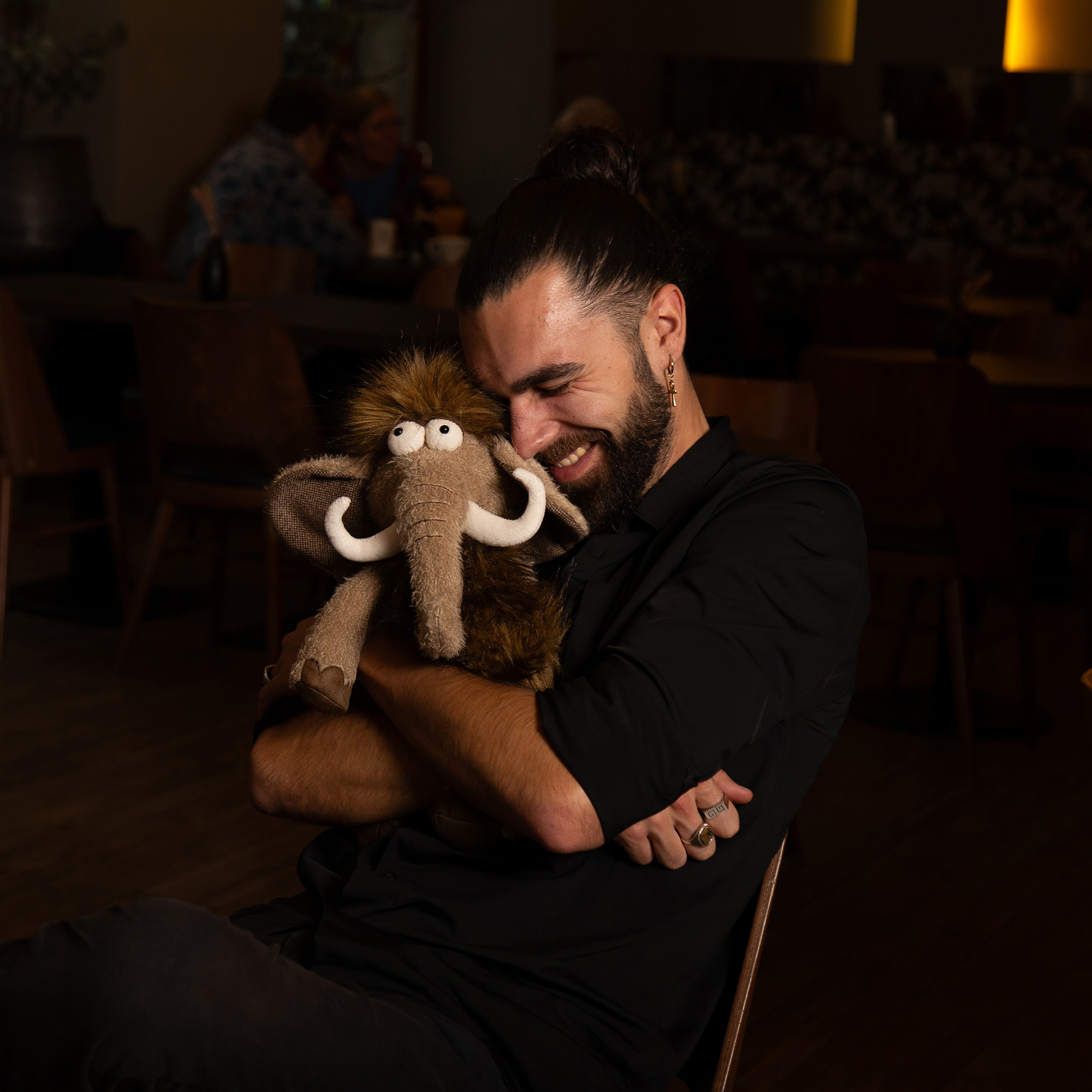 Plush mammoth Hatmut, Beasts collection Plush mammoth Hatmut, Beasts collection