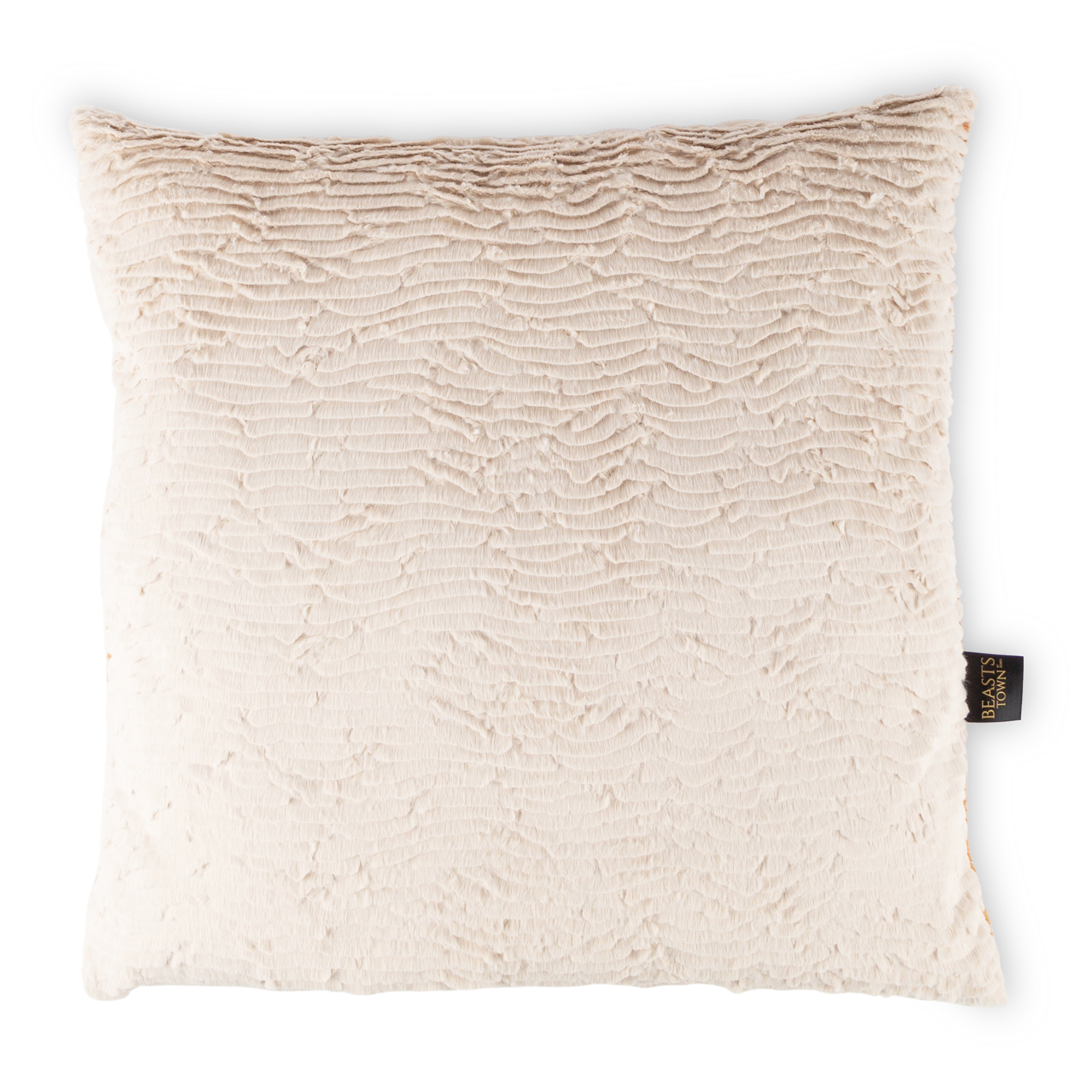 Kuschel Kissen Beasts XXL Stufenplüsch, beige Kuschel Kissen Beasts XXL Stufenplüsch, beige