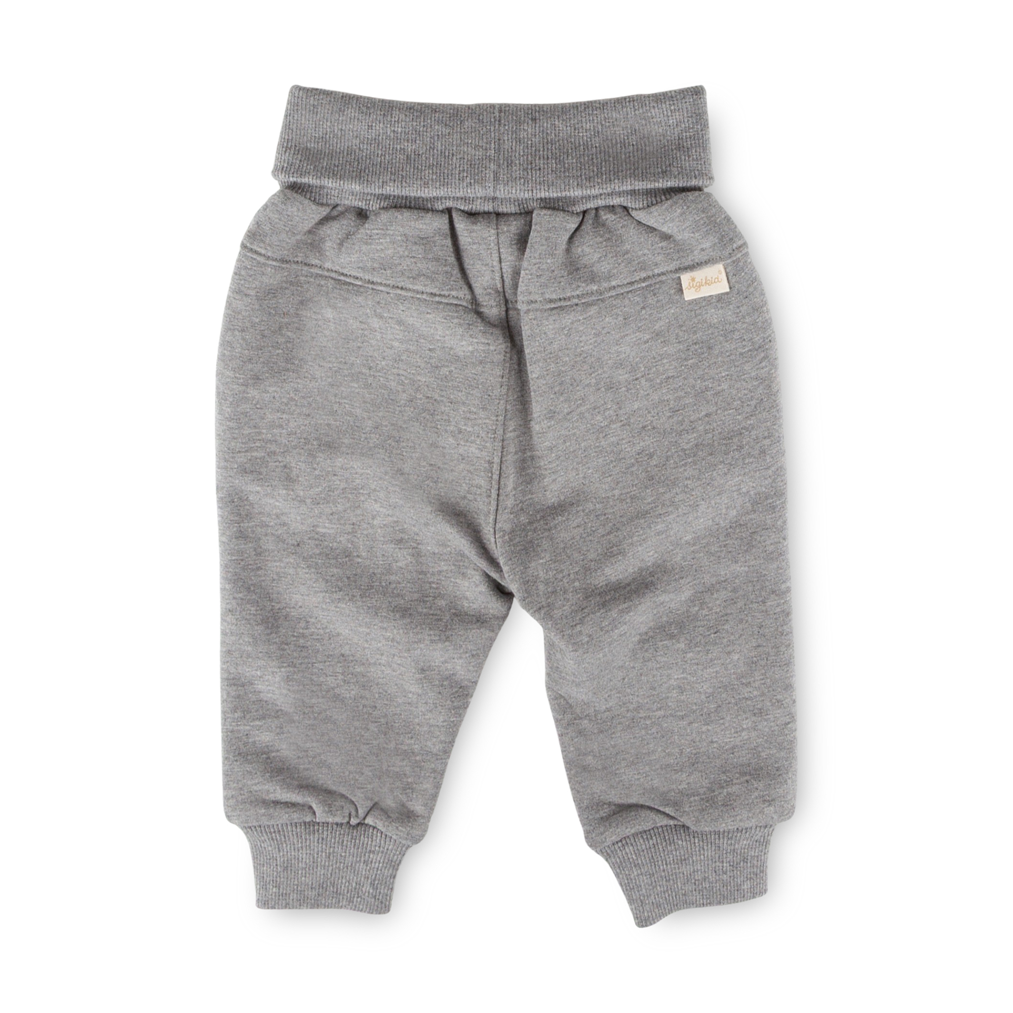 Baby Sweathose Fahrzeuge, grau