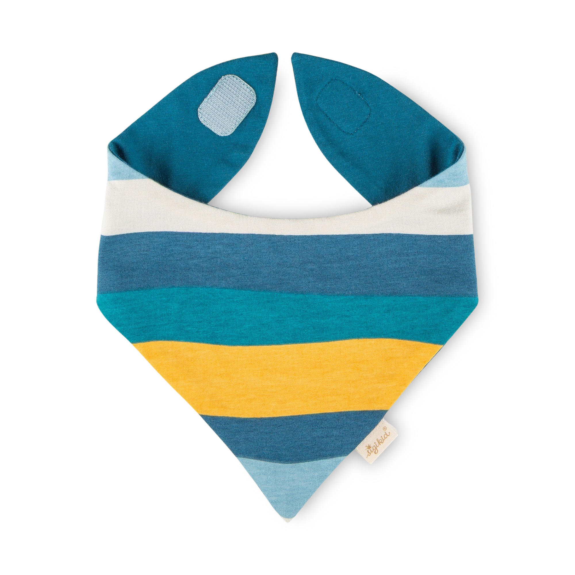 Reversible baby bandana bib, Tractor & Co