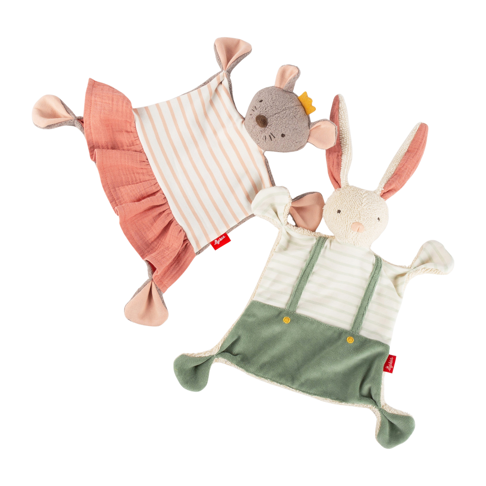 Baby Schnuffeltuch Maus Prinzessin