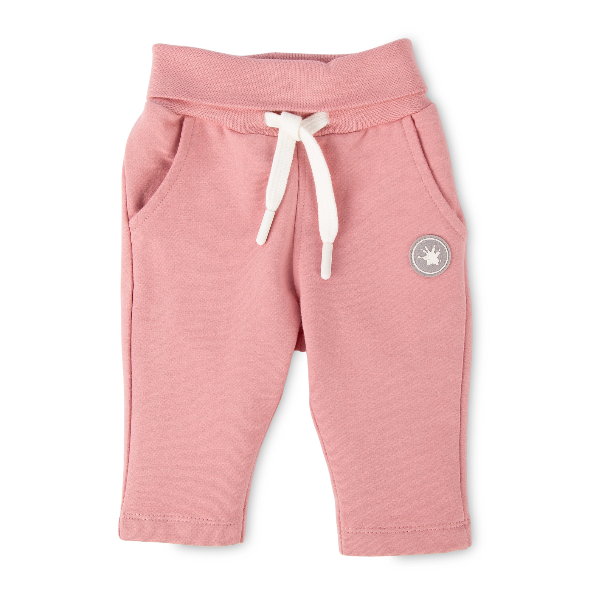 Baby Sweathose mit Softbund in Rosa