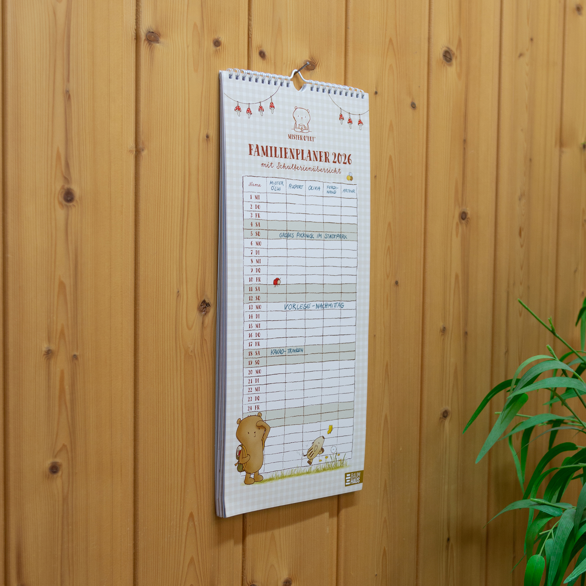 Familienplaner 2026 Mister O'Lui Familienplaner 2026 Mister O'Lui