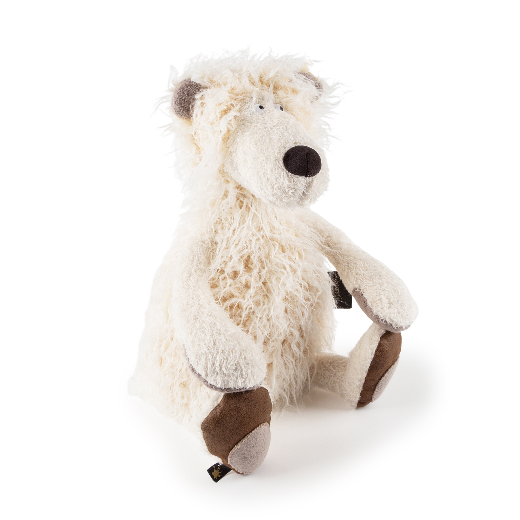 Soft toy polar bear Iky Piky, Beasts collection