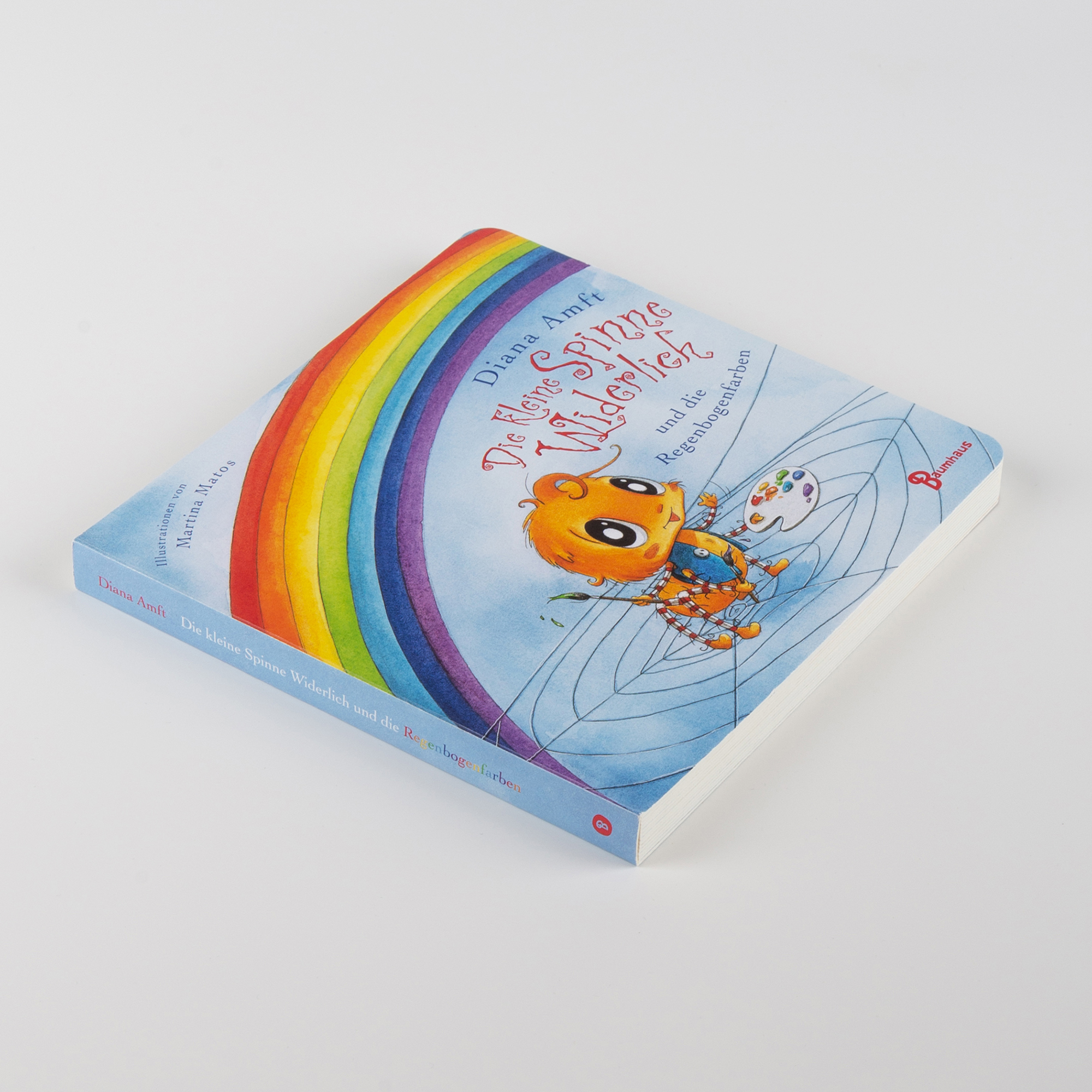 Kinderbuch Die kleine Spinne Widerlich und die Regenbogenfarben - Pappbilderbuch Kinderbuch Die kleine Spinne Widerlich und die Regenbogenfarben - Pappbilderbuch