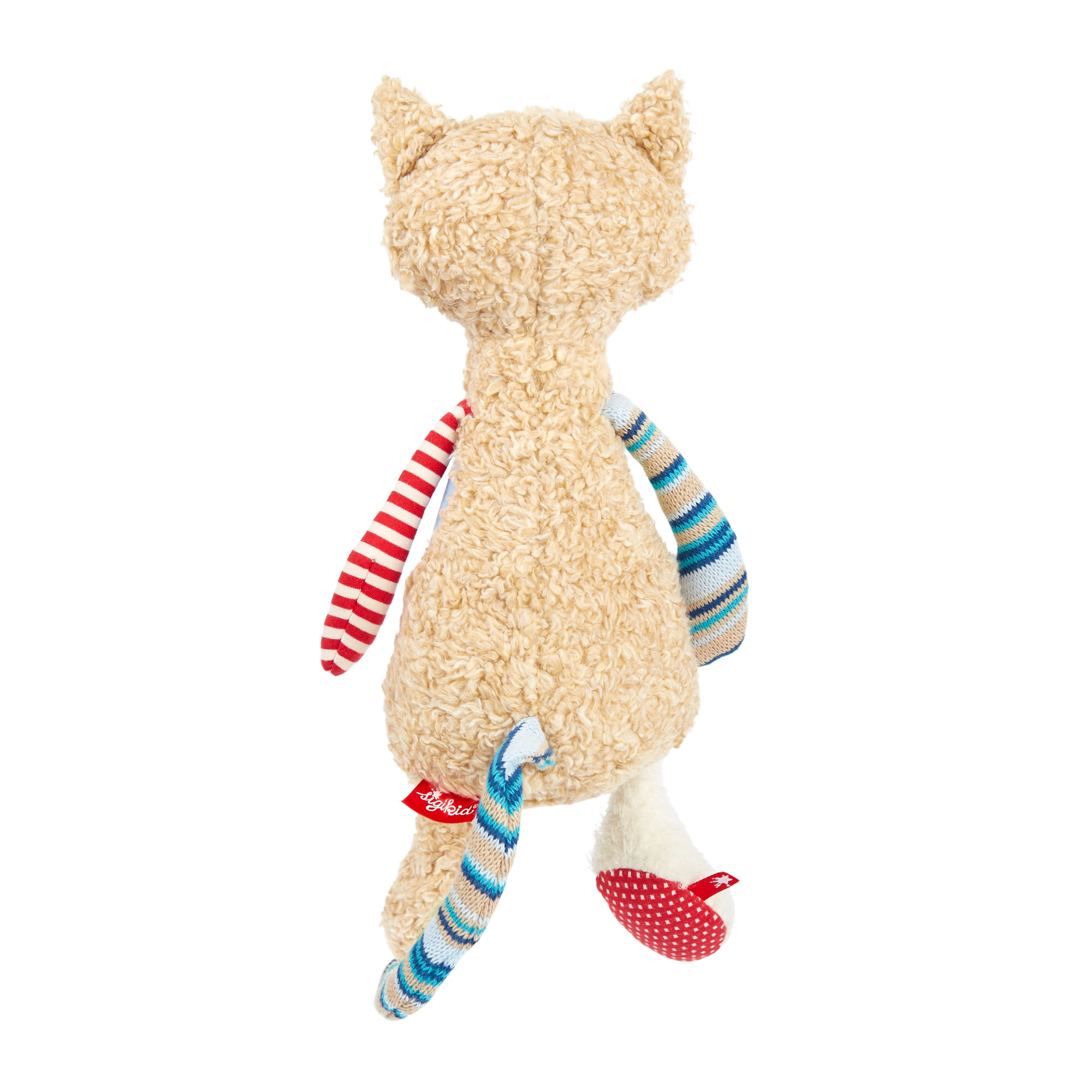 Kuscheltier Katze im Patchworkstyle Kuscheltier Katze im Patchworkstyle