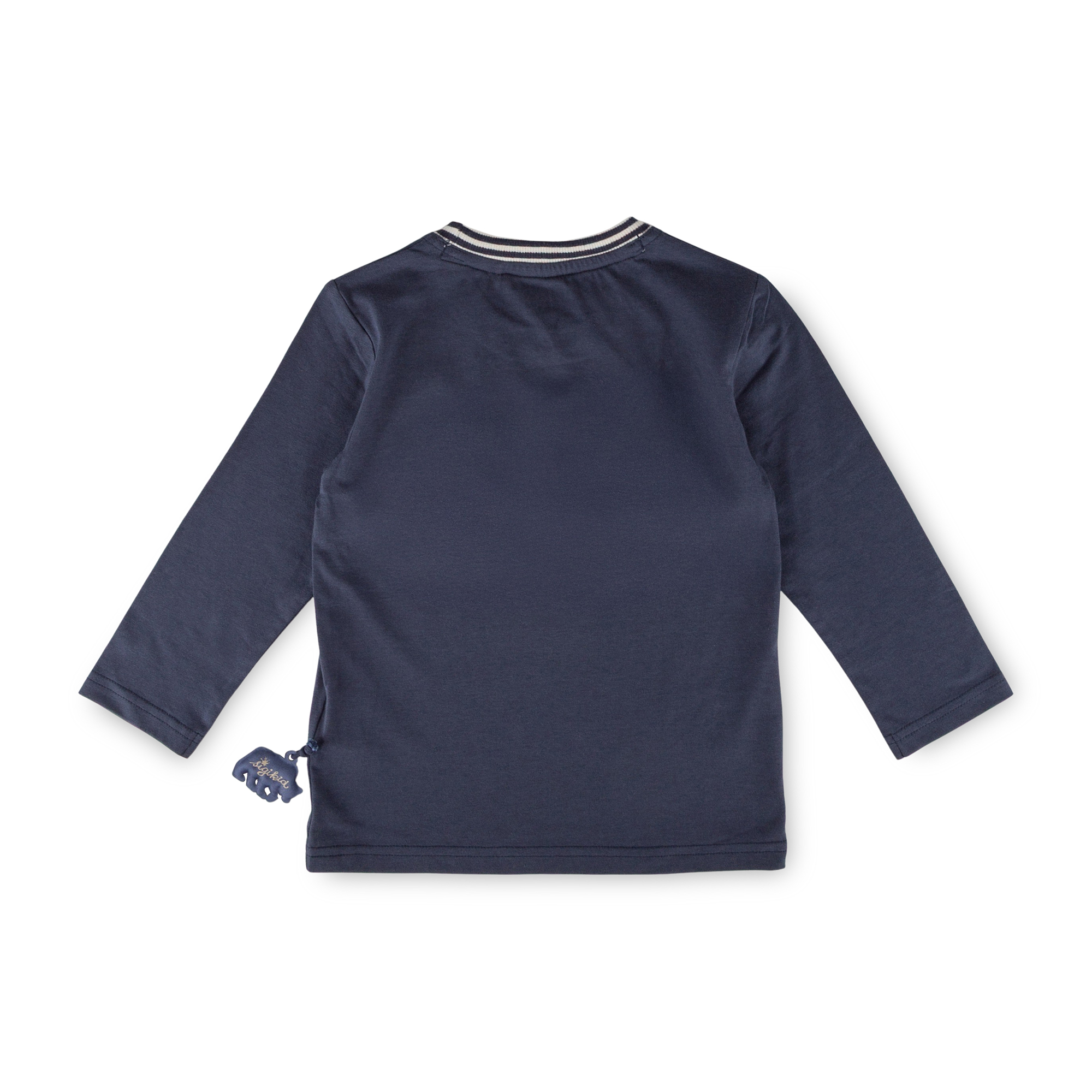 Kinder Langarmshirt Eisbär Polar Friends, dunkelblau Kinder Langarmshirt Eisbär Polar Friends, dunkelblau