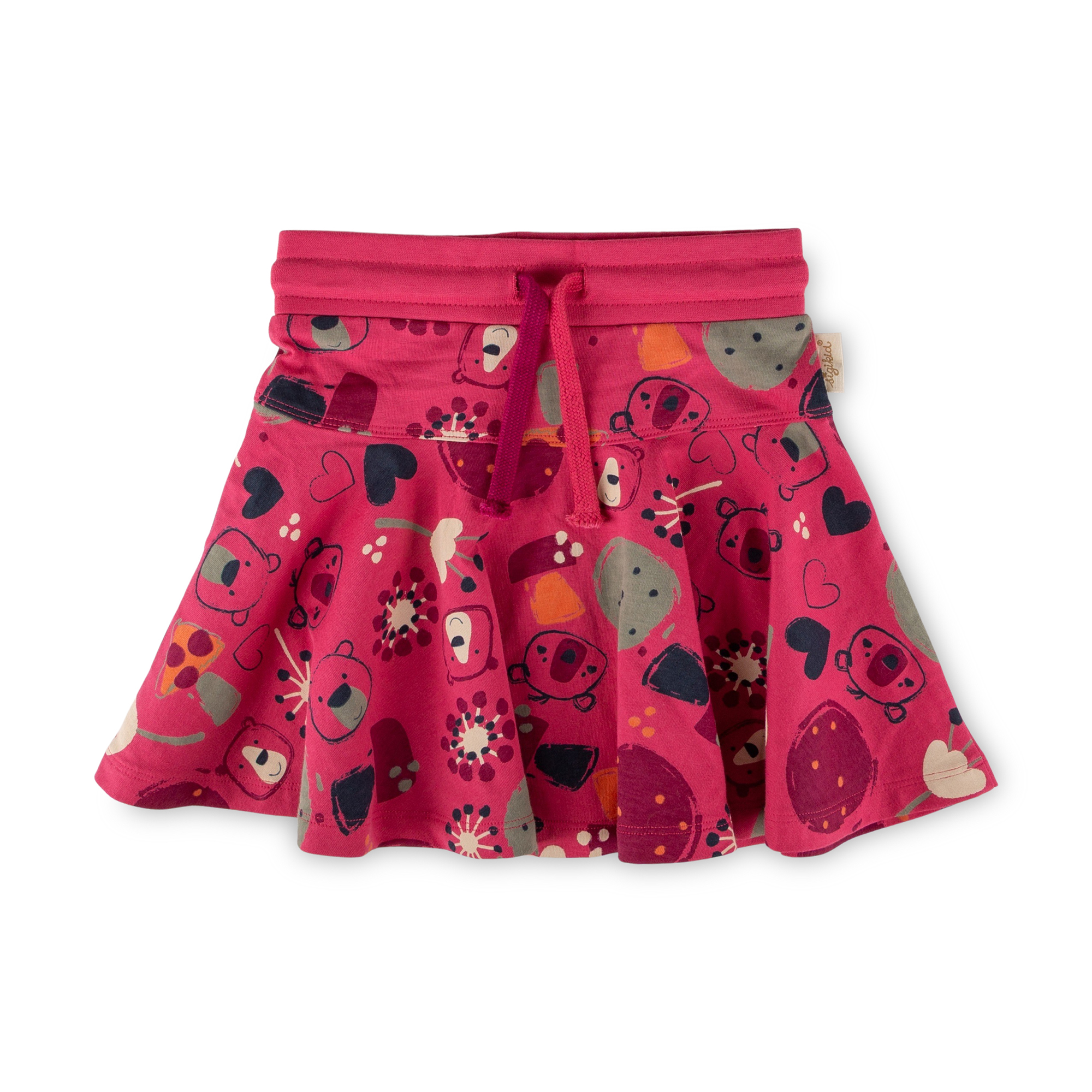 Kinder Rock Bär Fancy Fores Print, pink