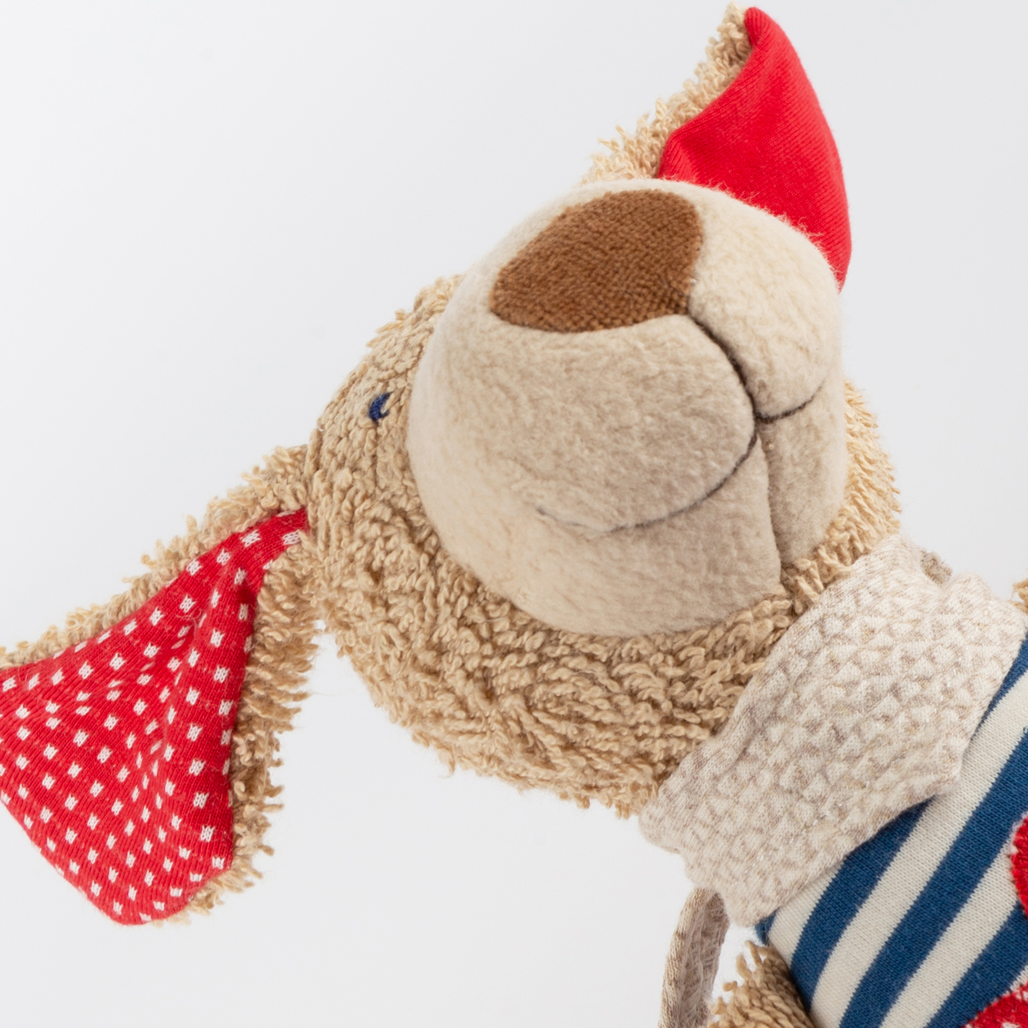 Musical soft toy dog, organic Musical soft toy dog, organic