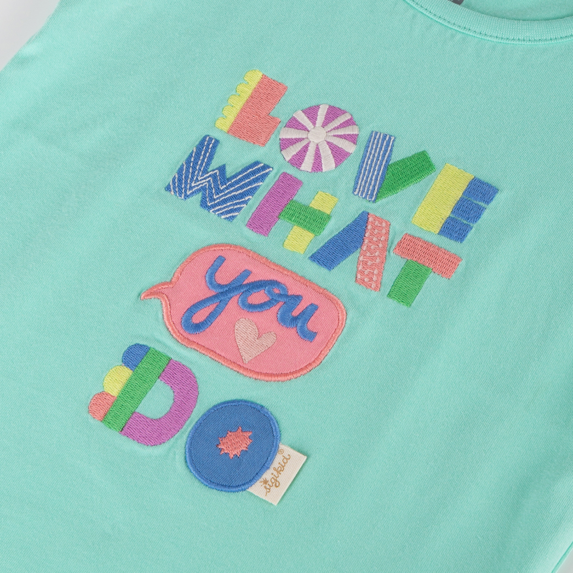 Kinder T-Shirt Love What You Do, Summer Vibes