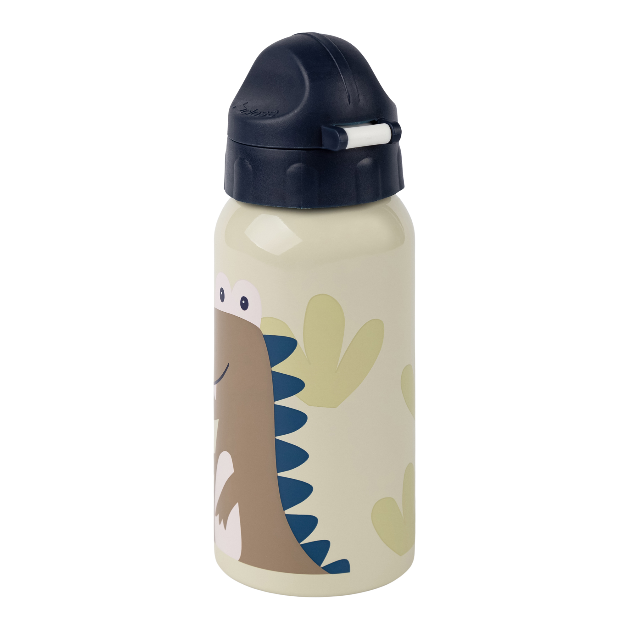 Kids' drink bottle dinosaur, 400 ml, stainless steel Kids' drink bottle dinosaur, 400 ml, stainless steel