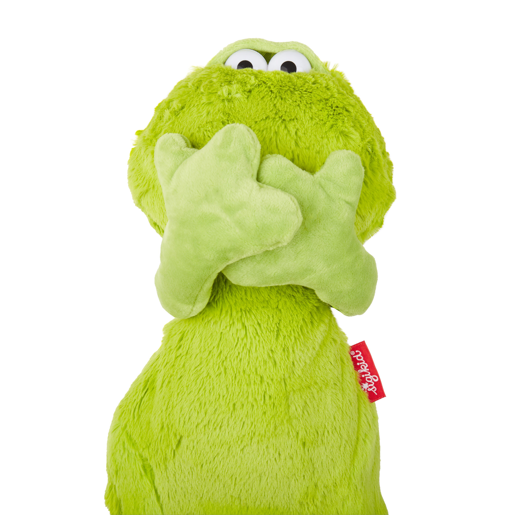 "Express your mood" plush frog