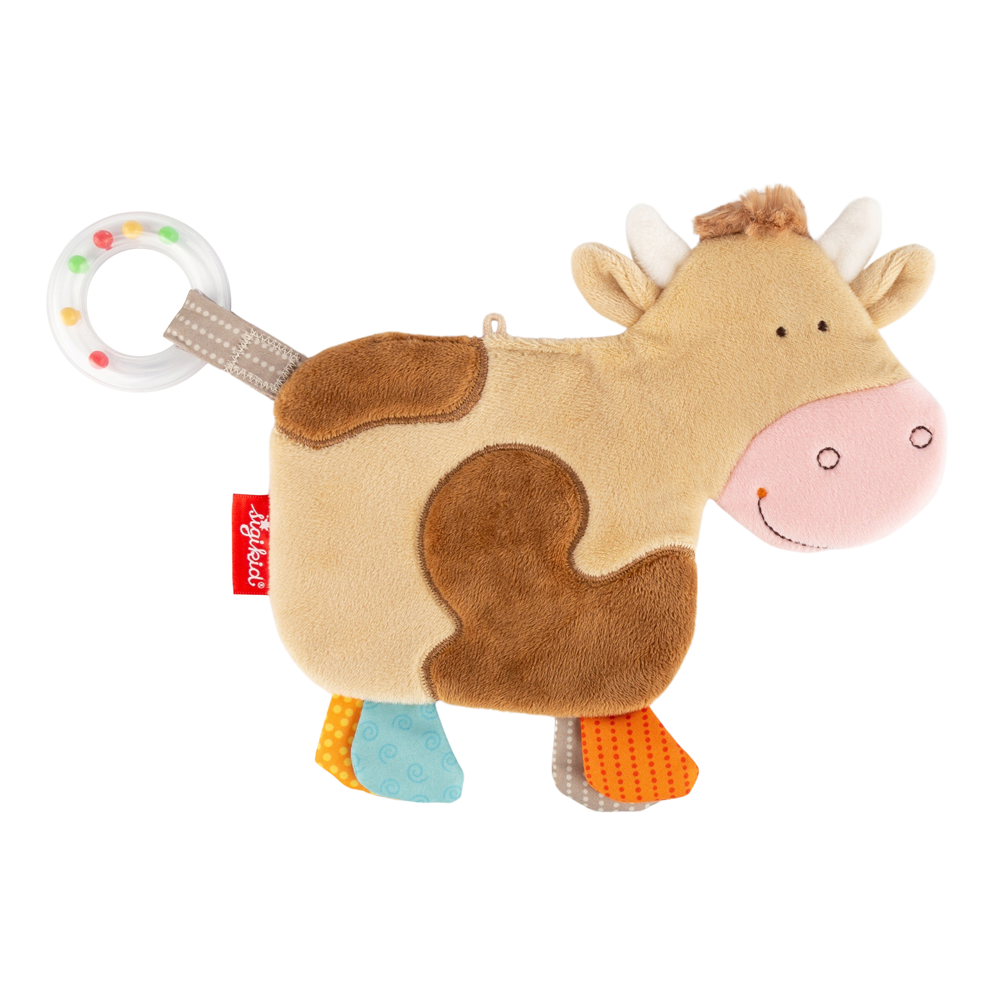 Baby Knister Schnuffeltuch Kuh Baby Knister Schnuffeltuch Kuh