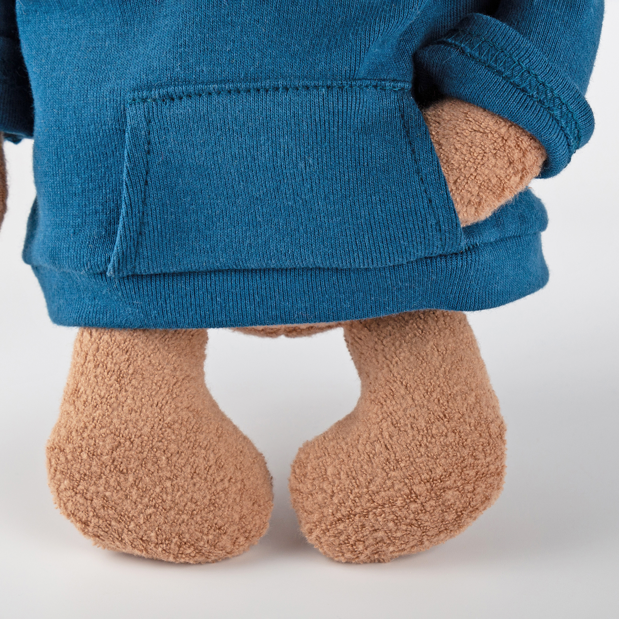 Kuschel Biberbär Mister O'Lui, blauer Hoody Kuschel Biberbär Mister O'Lui, blauer Hoody