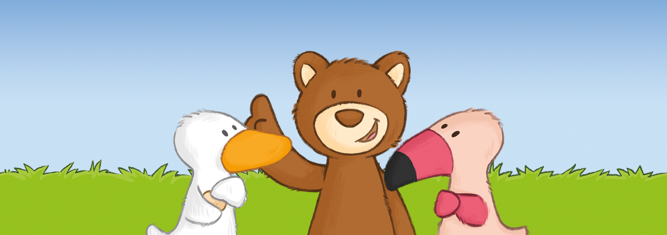 Die Ente Stubs und der Flamingo Flubs