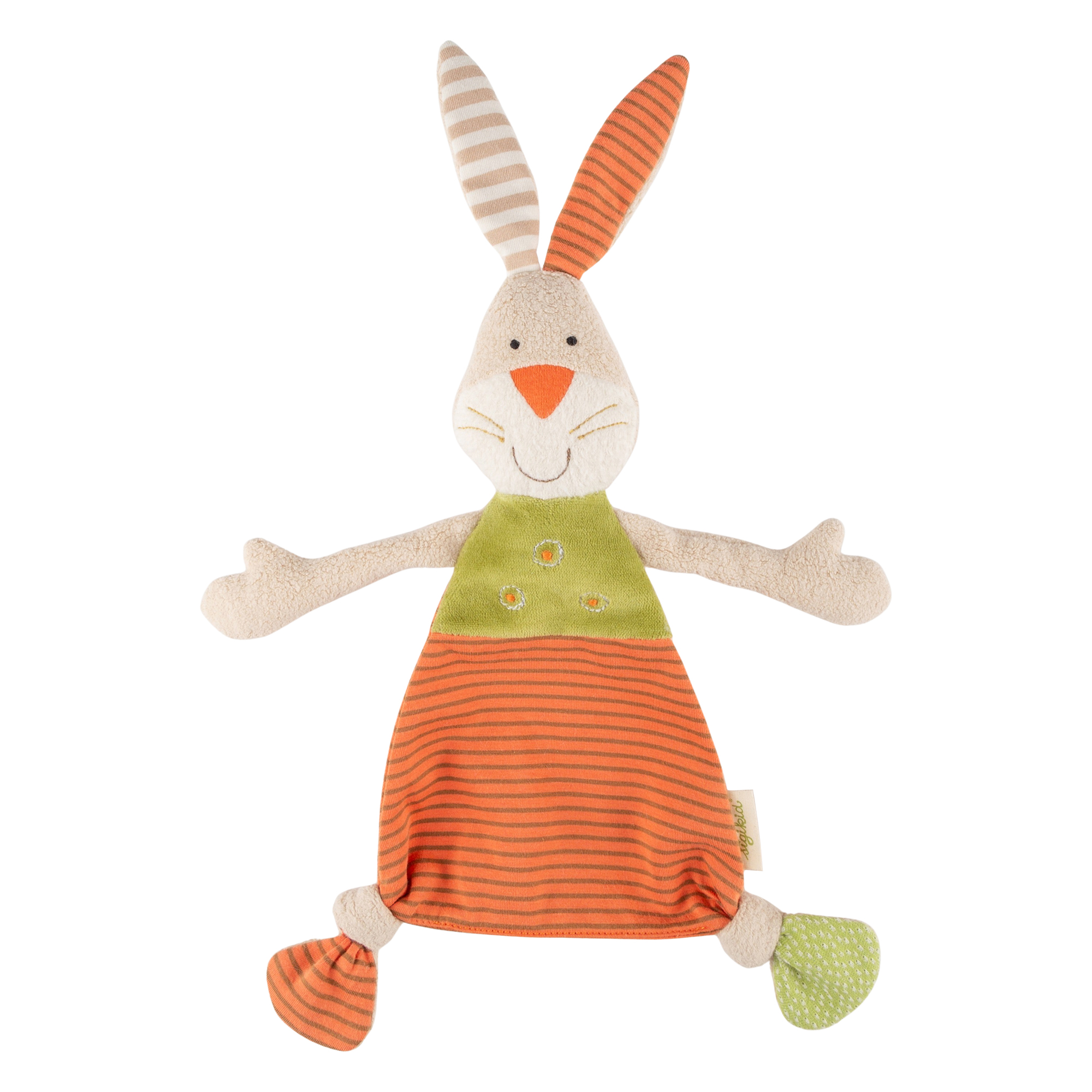 Schnuffeltuch Organic GREEN Hase