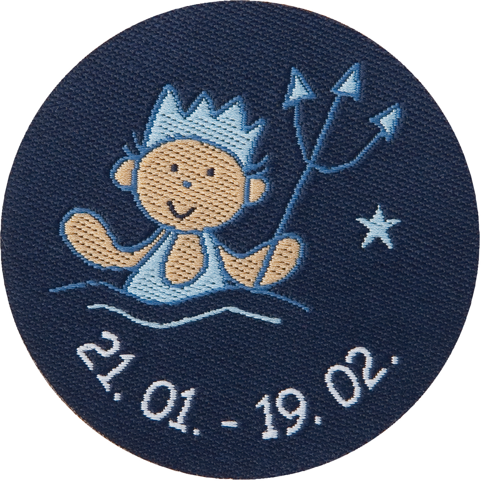 Sternzeichen Schnuffeltuch Wassermann