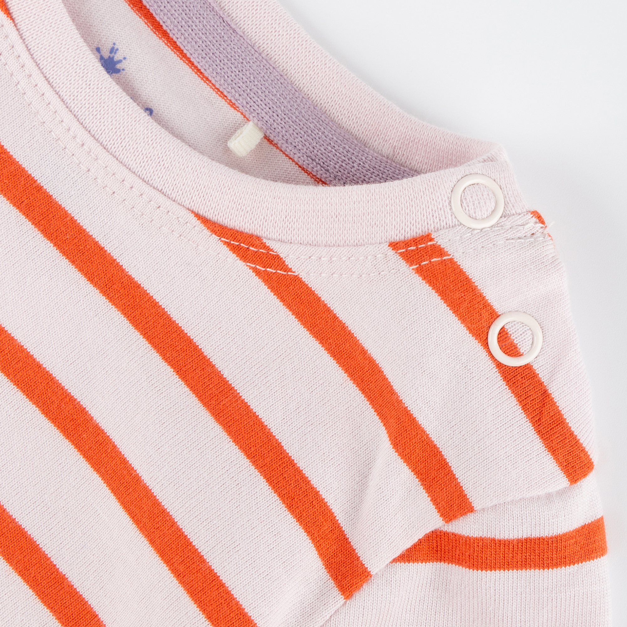 Baby Langarmshirt Marienkäfer, gestreift