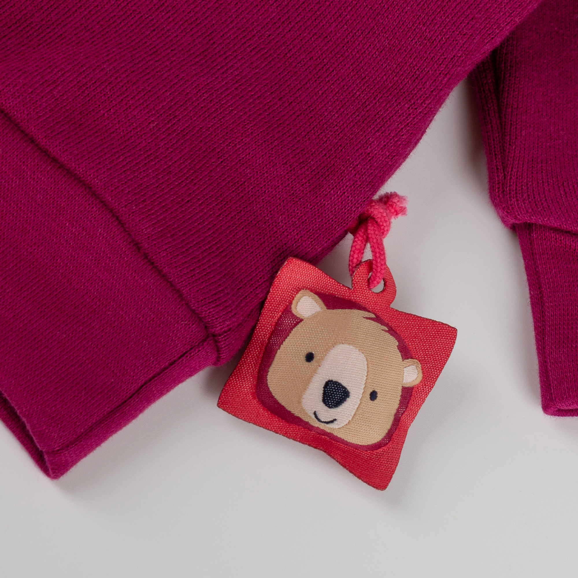 Baby Sweatshirt Bärchen Fancy Forest, dunkelpink Baby Sweatshirt Bärchen Fancy Forest, dunkelpink