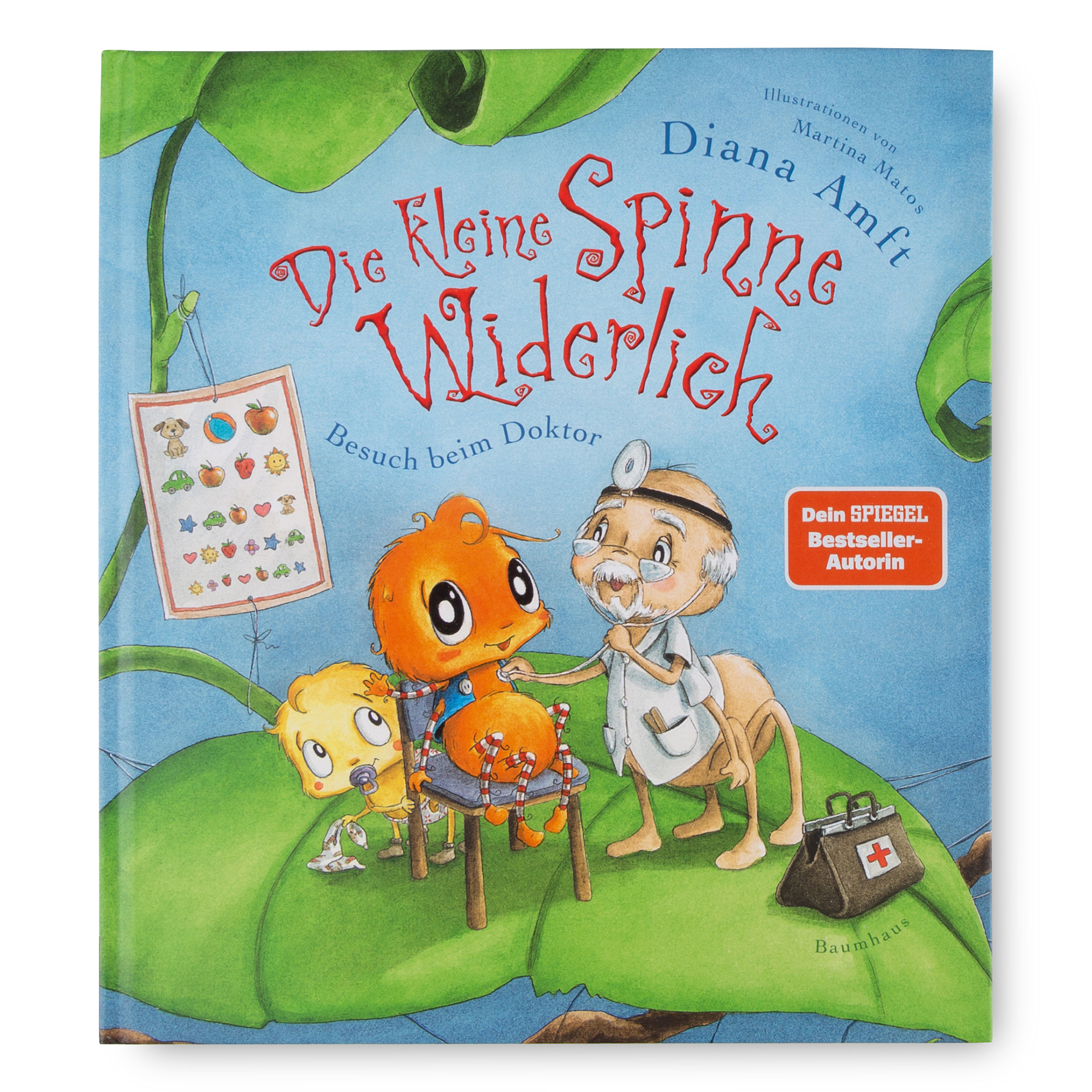 Kinderbuch Besuch beim Doktor - Die kleine Spinne Widerlich Kinderbuch Besuch beim Doktor - Die kleine Spinne Widerlich